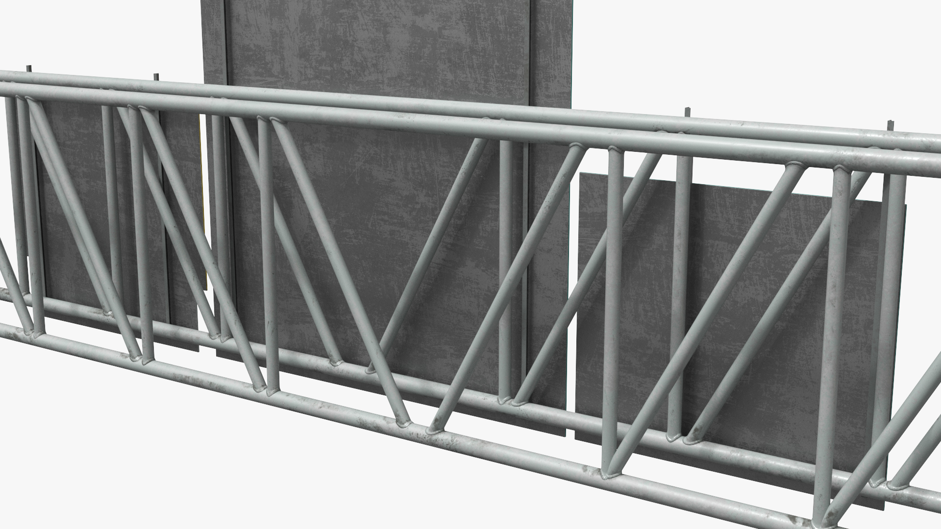 Highway Gantry with Direction Signs - view 8
