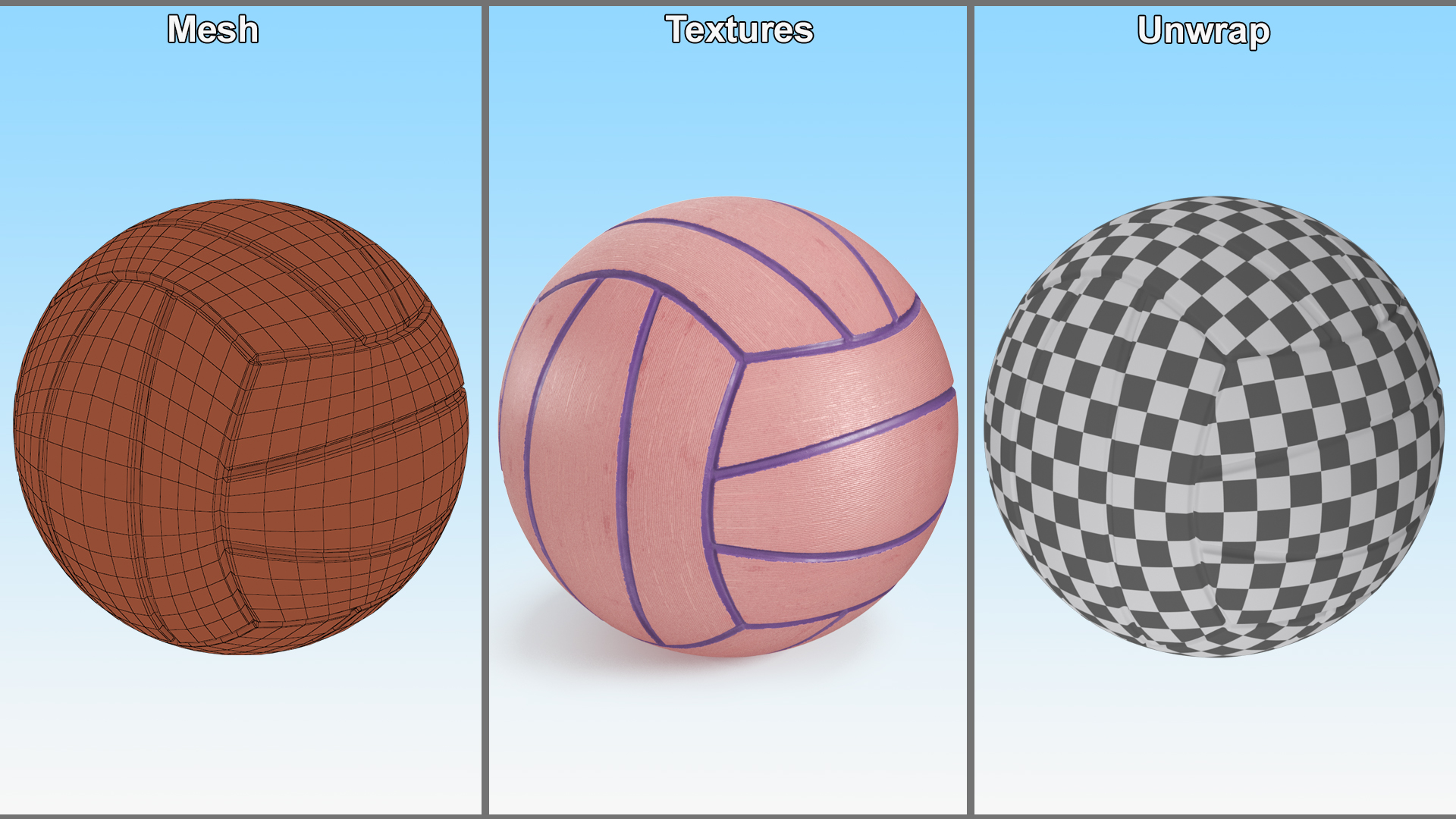 3D model Water Polo Ball