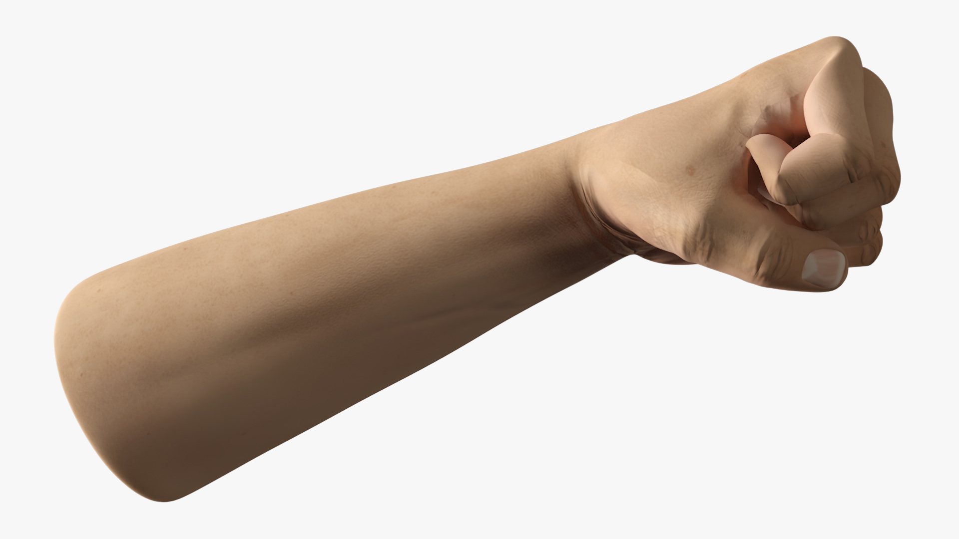 3D Steampunk Style Wristband on the Arm