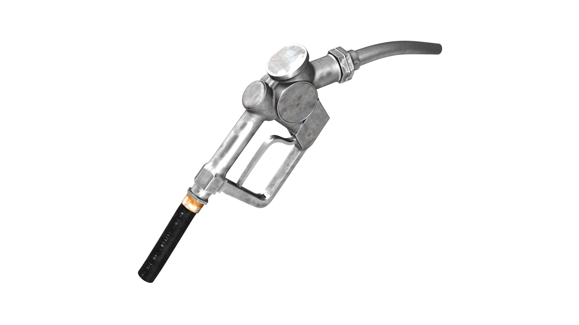 Vintage Fuel Dispenser Nozzle 3D model