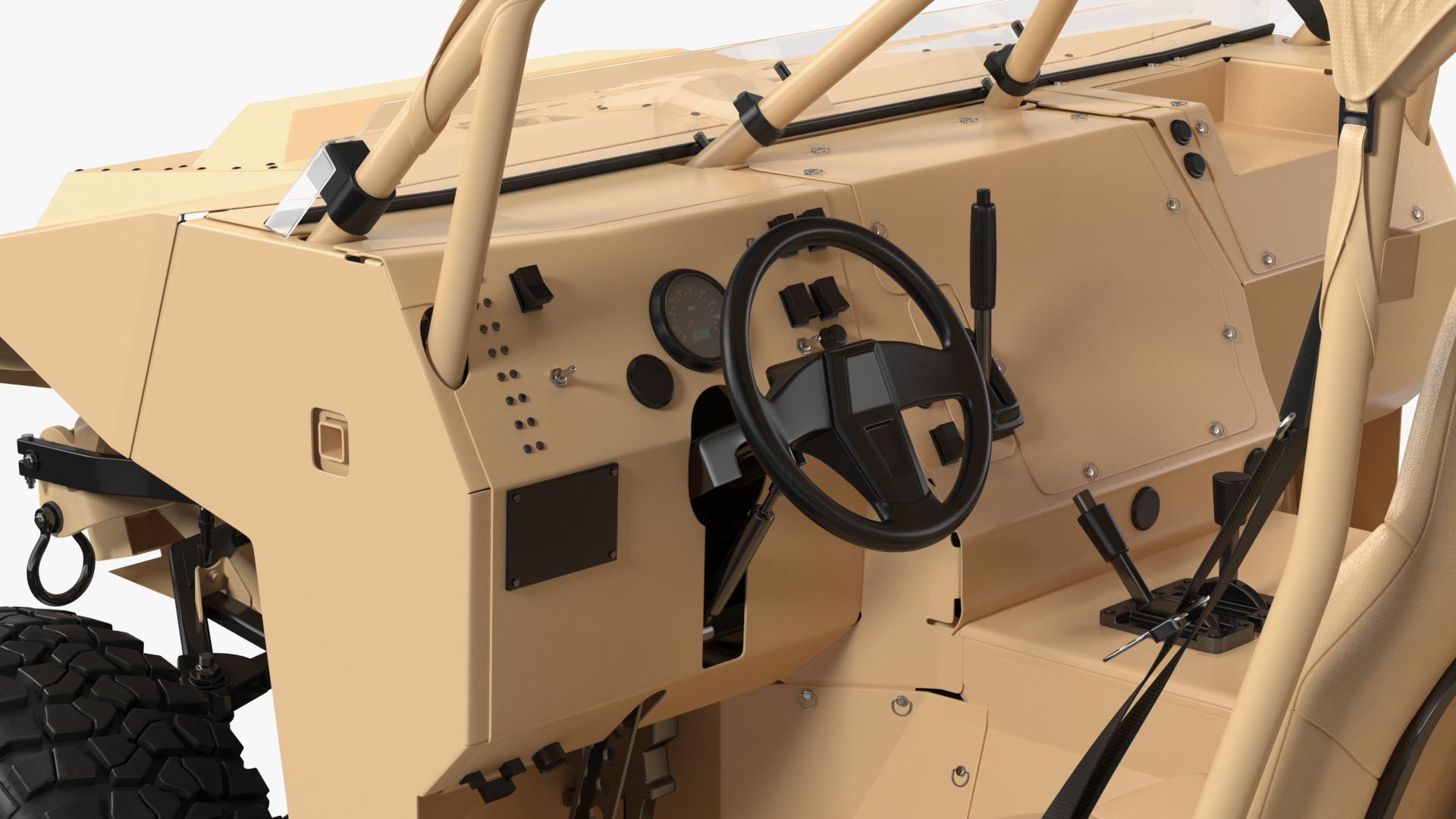 3D Polaris DAGOR A1 Rigged model