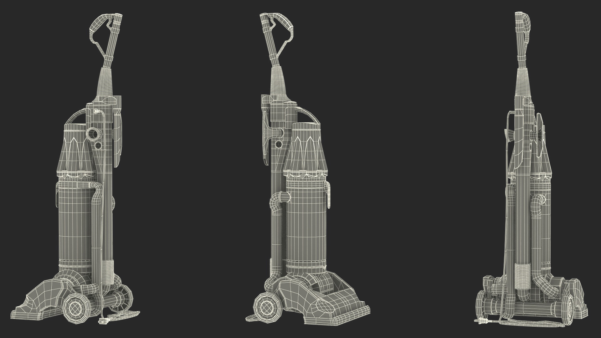3D Swivel Upright Vacuum