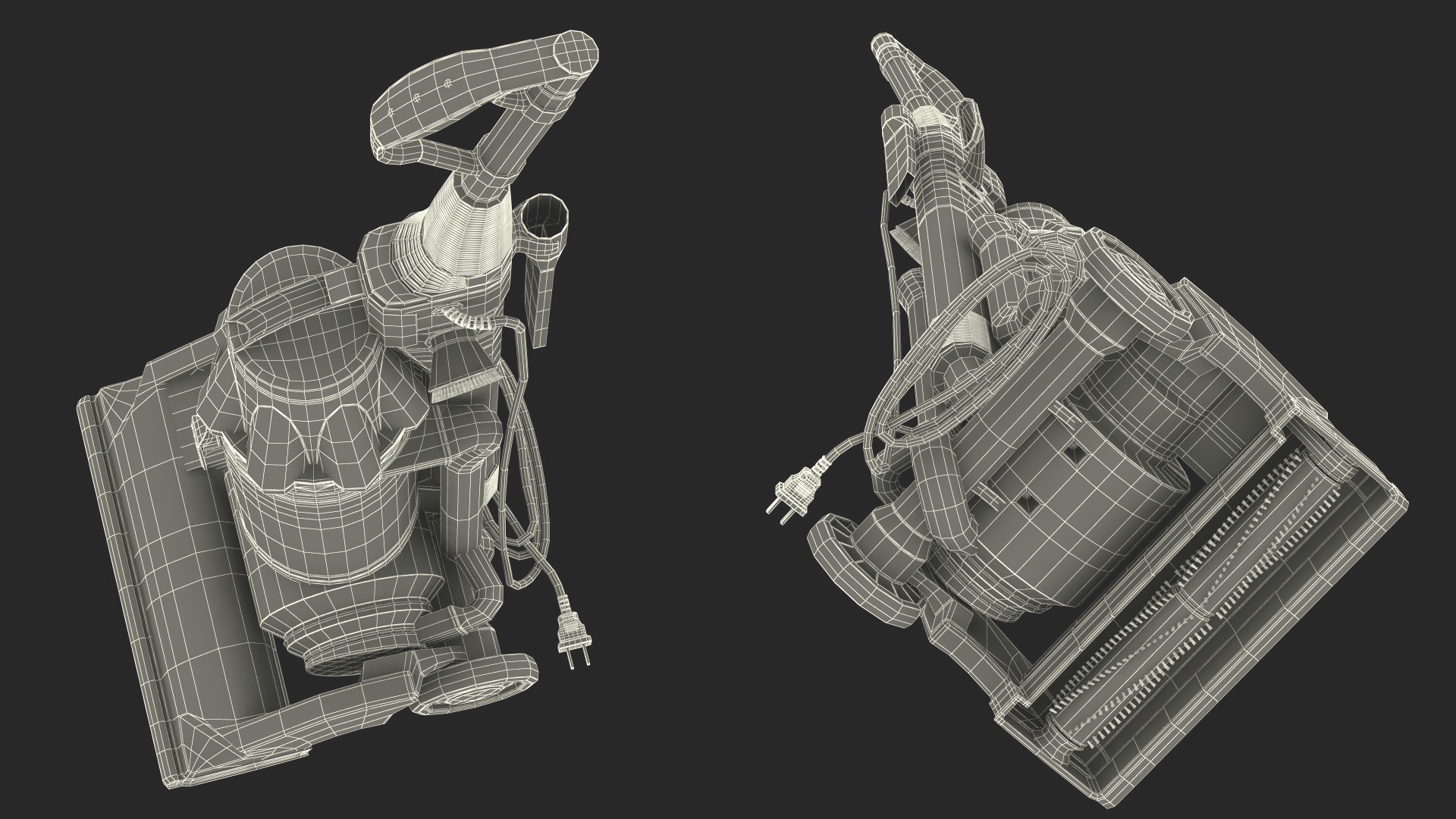 3D Swivel Upright Vacuum