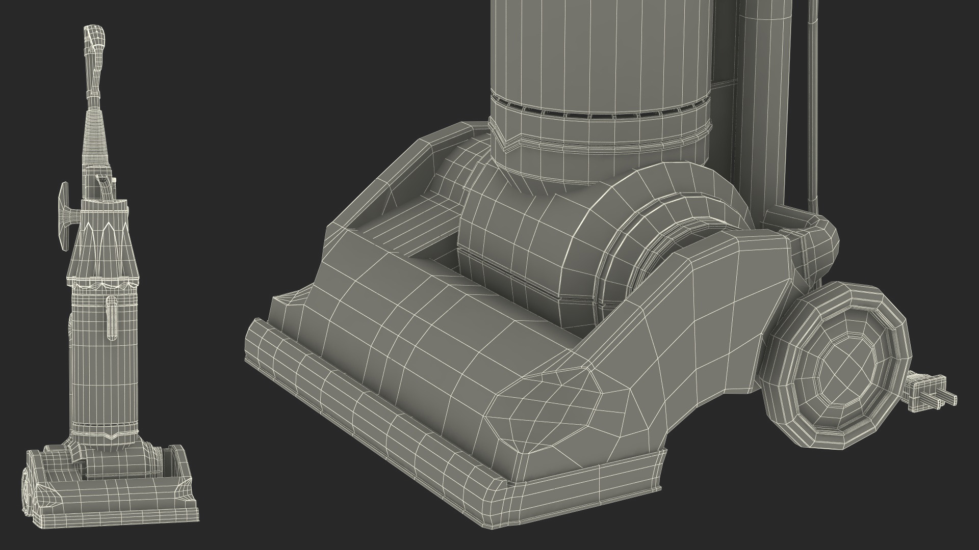3D Swivel Upright Vacuum