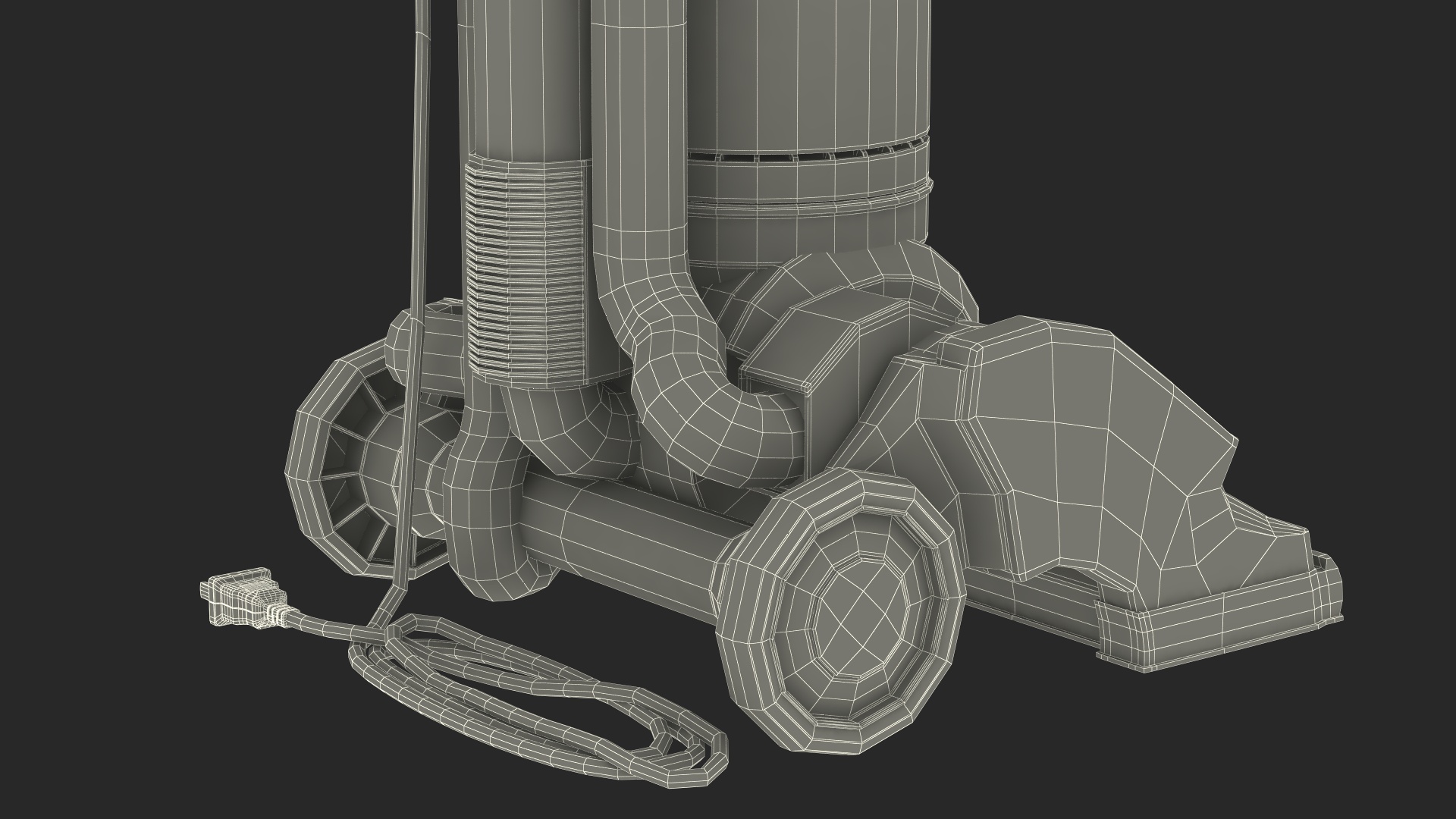 3D Swivel Upright Vacuum