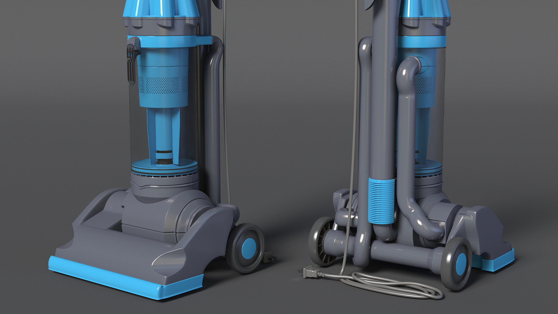 3D Swivel Upright Vacuum