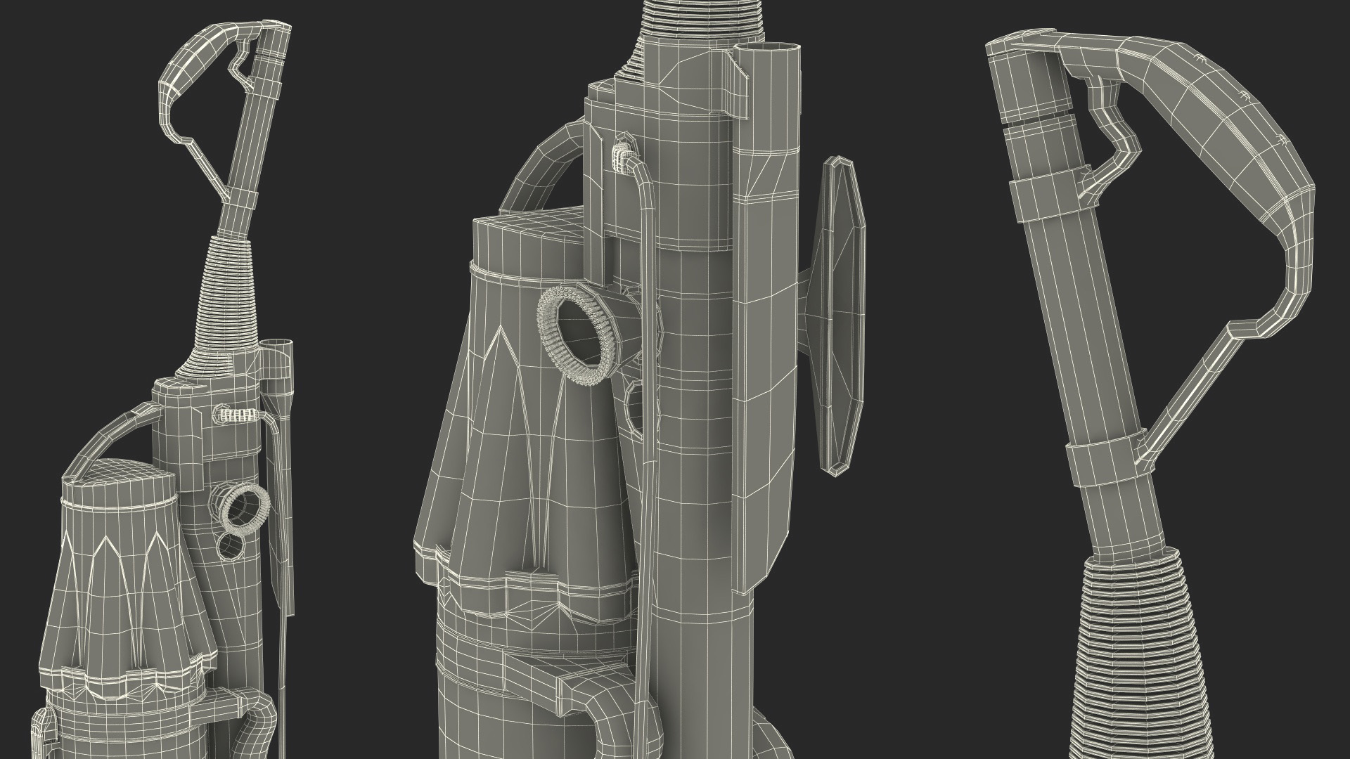 3D Swivel Upright Vacuum