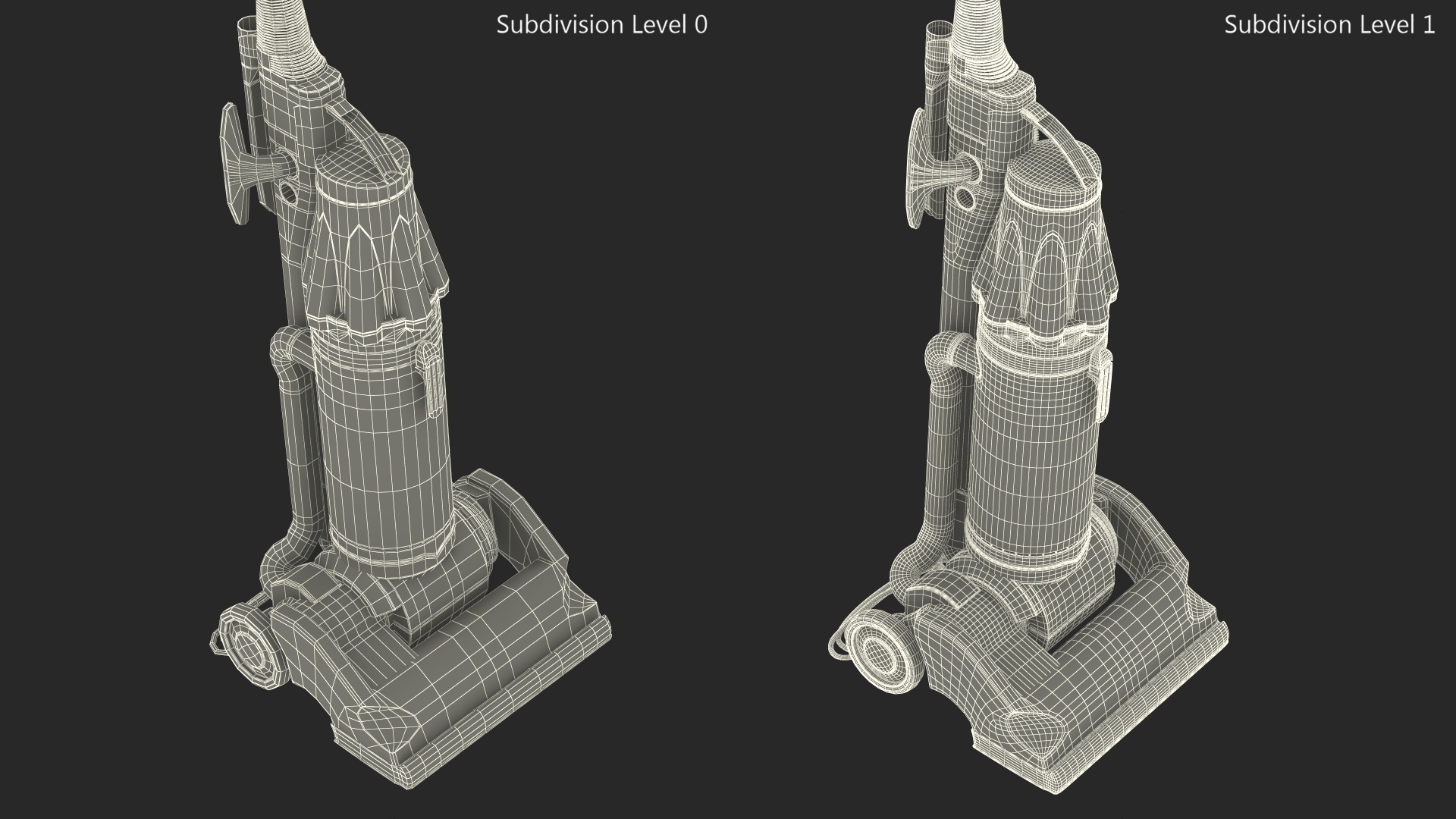 3D Swivel Upright Vacuum