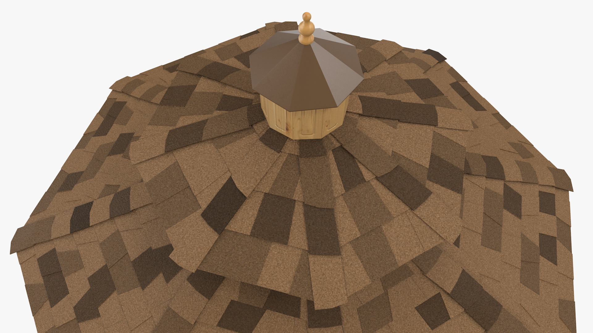 3D Wooden Gazebo model