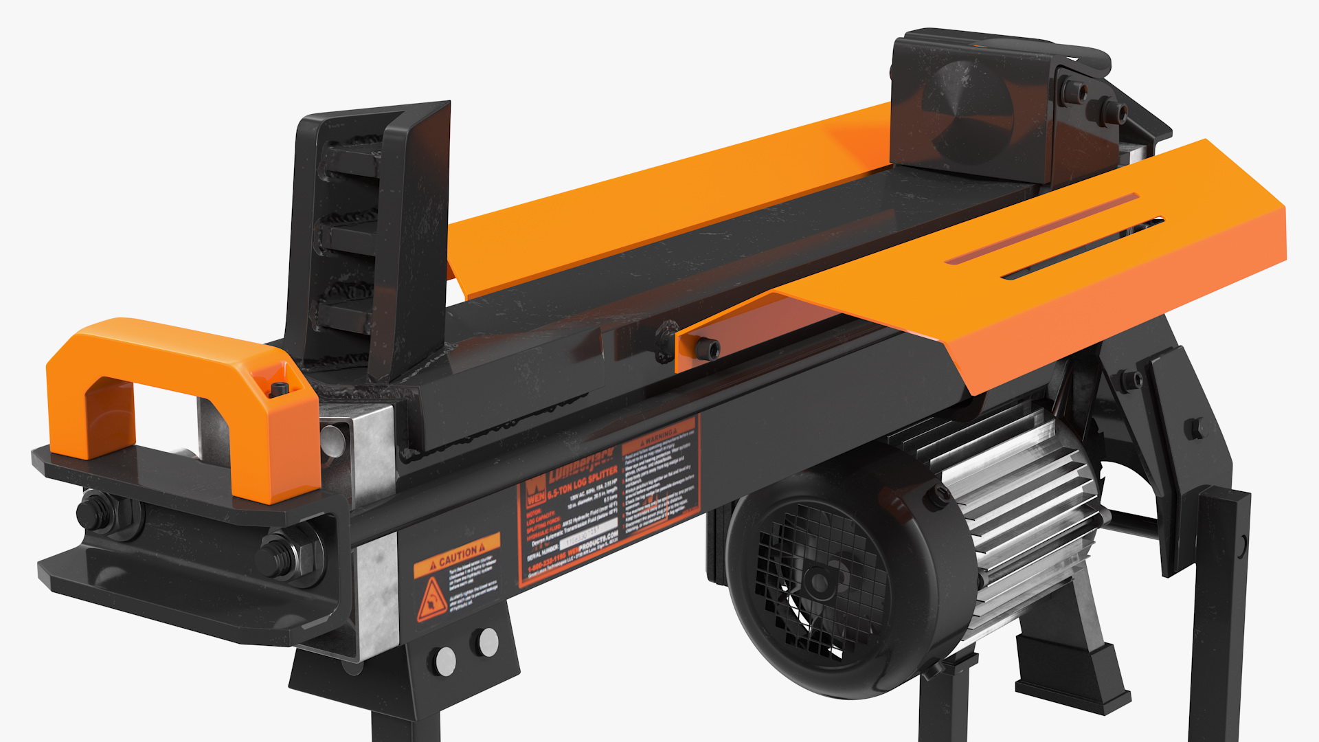 WEN 56207 Electric Log Splitter with Stand Rigged 3D model
