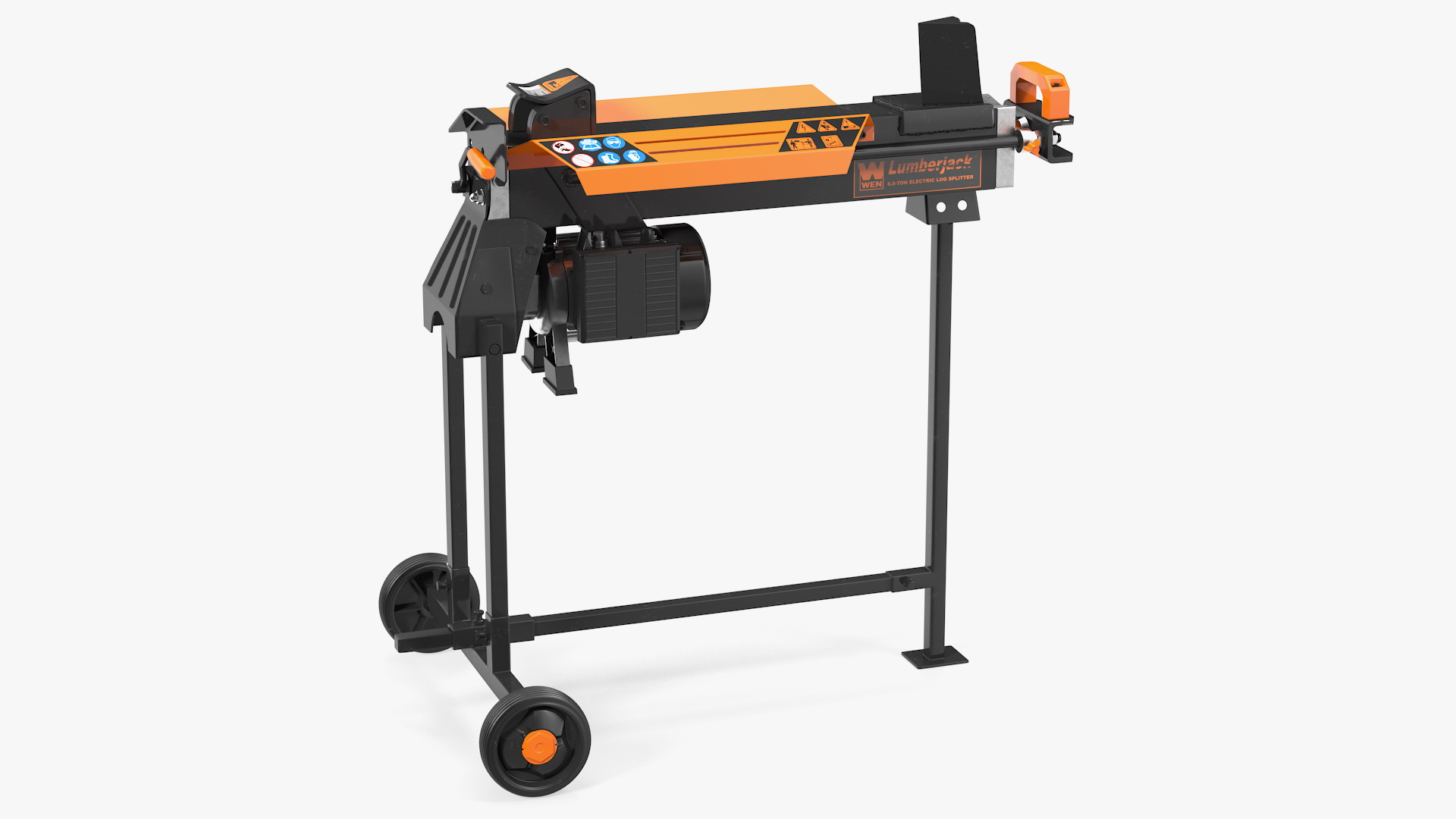 WEN 56207 Electric Log Splitter with Stand Rigged 3D model