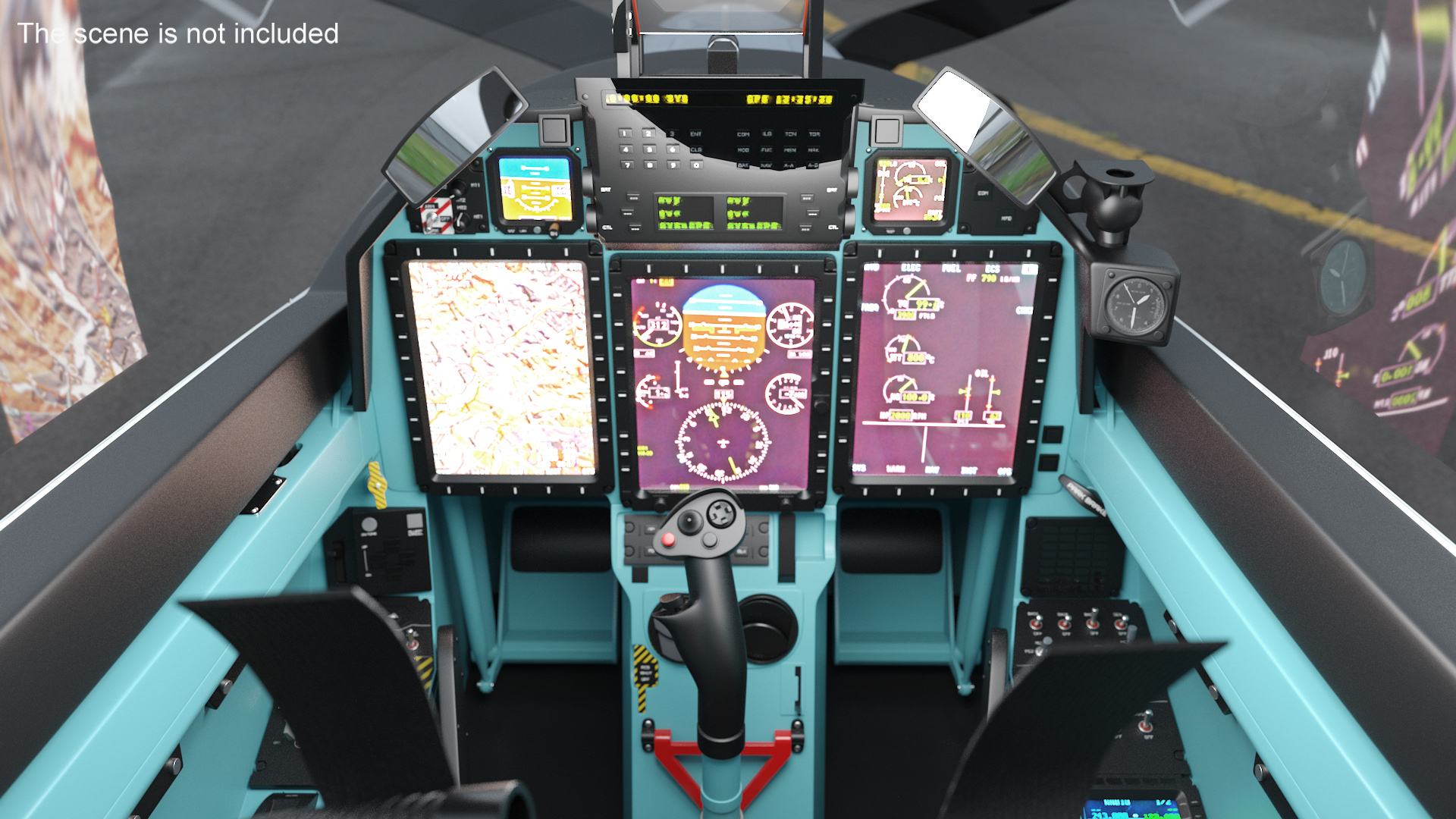 3D Training Aircraft Pilatus PC-21 Grey