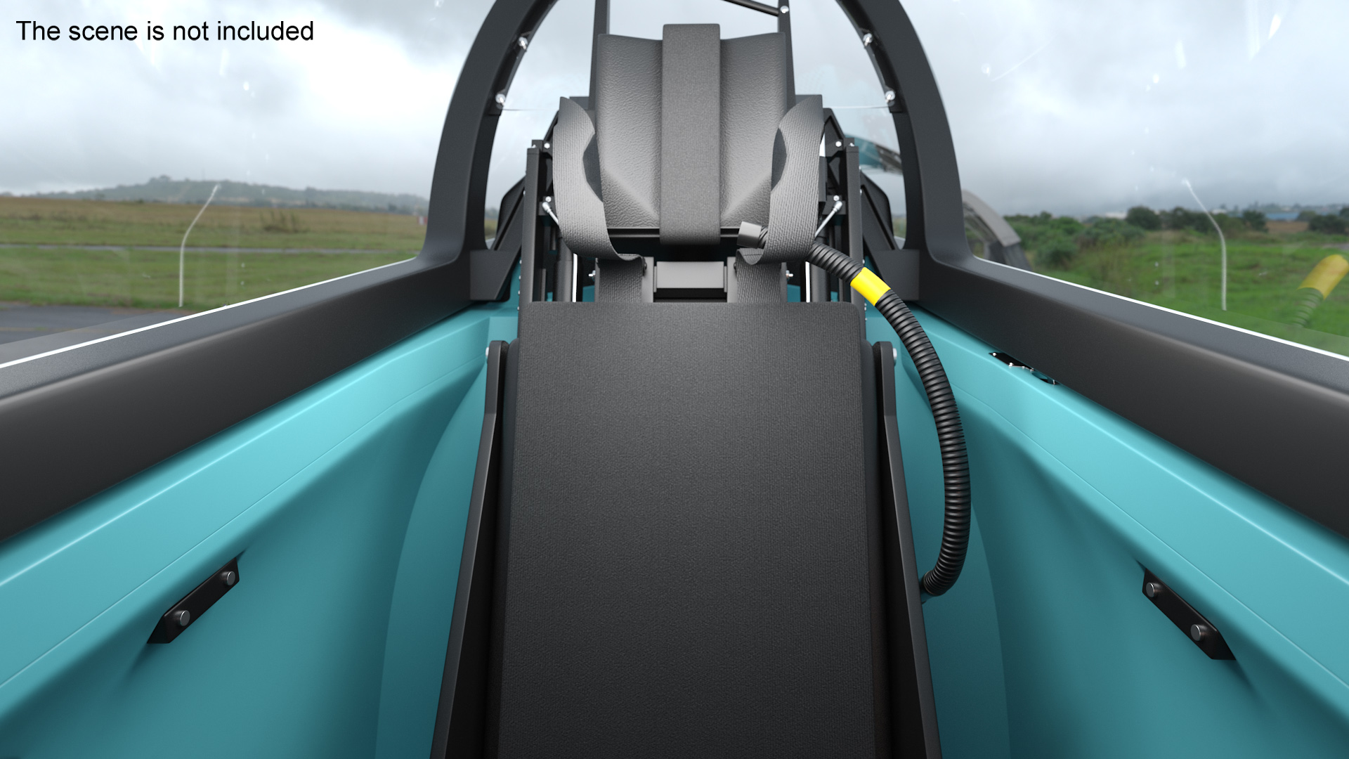 3D Training Aircraft Pilatus PC-21 Grey