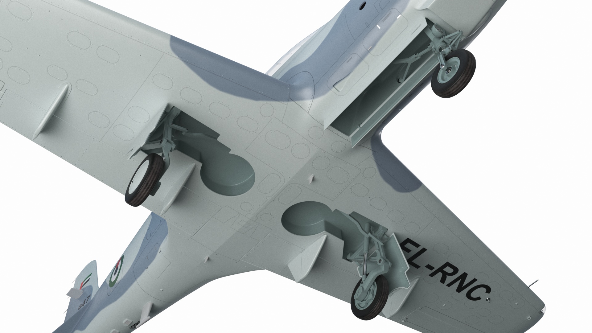 3D Training Aircraft Pilatus PC-21 Grey