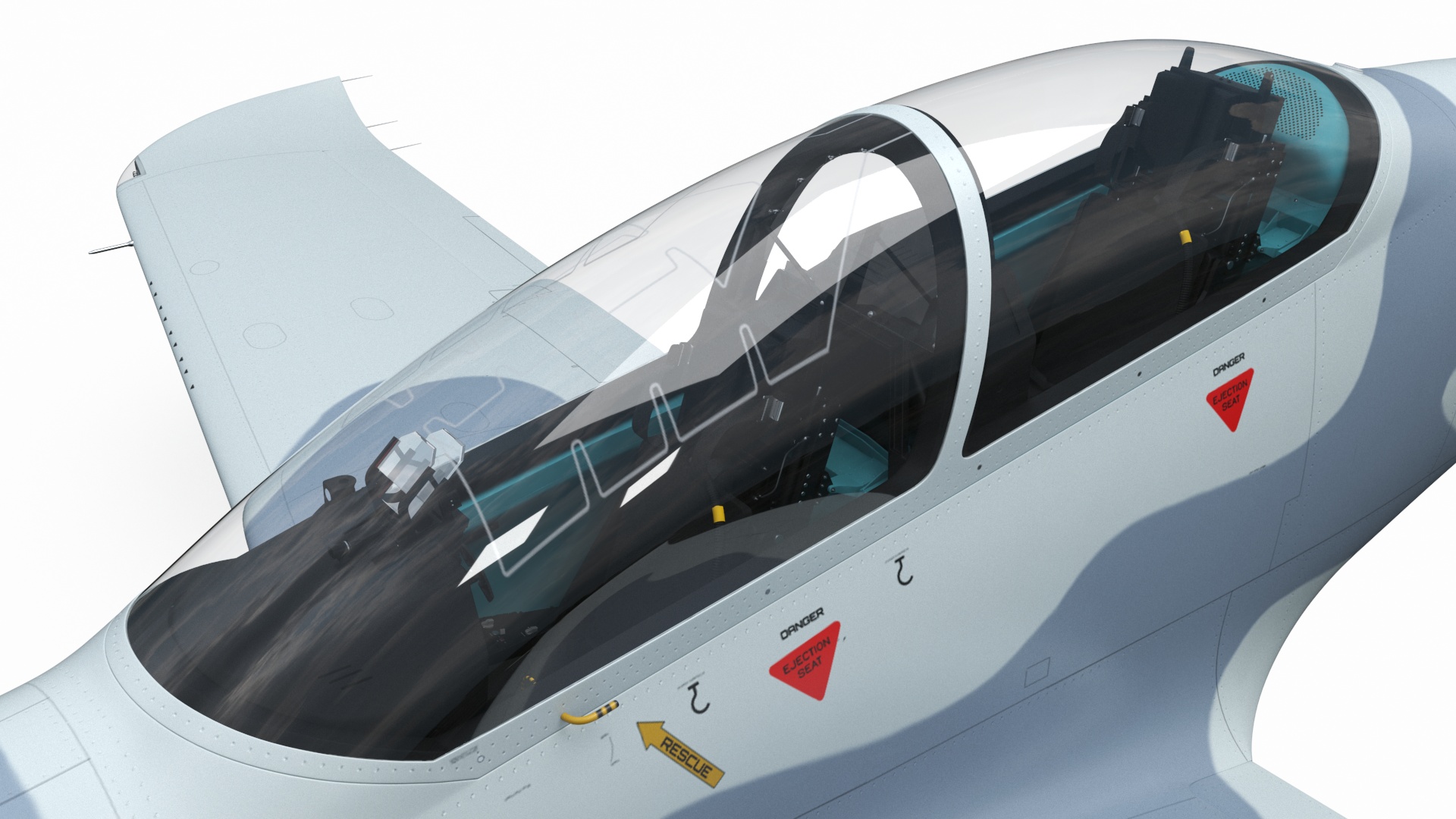 3D Training Aircraft Pilatus PC-21 Grey