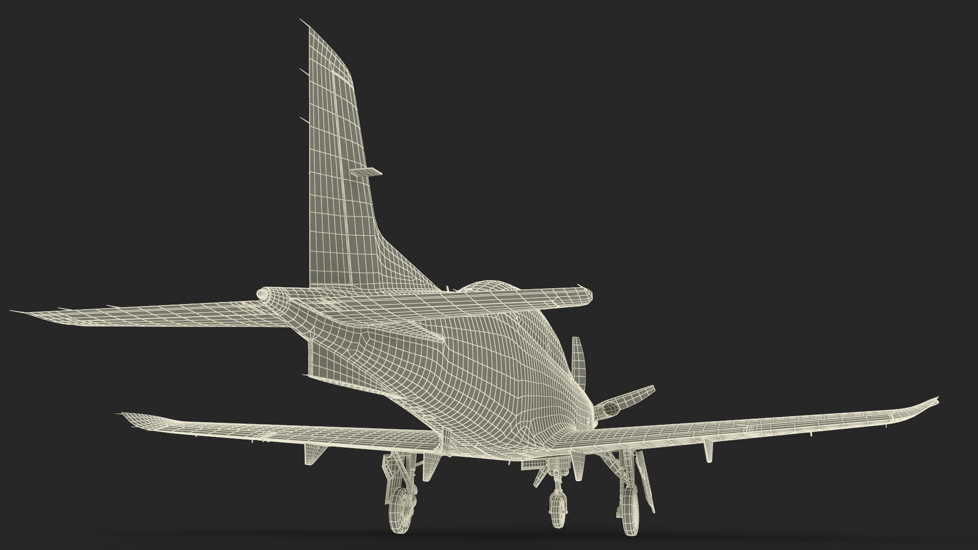 3D Training Aircraft Pilatus PC-21 Grey