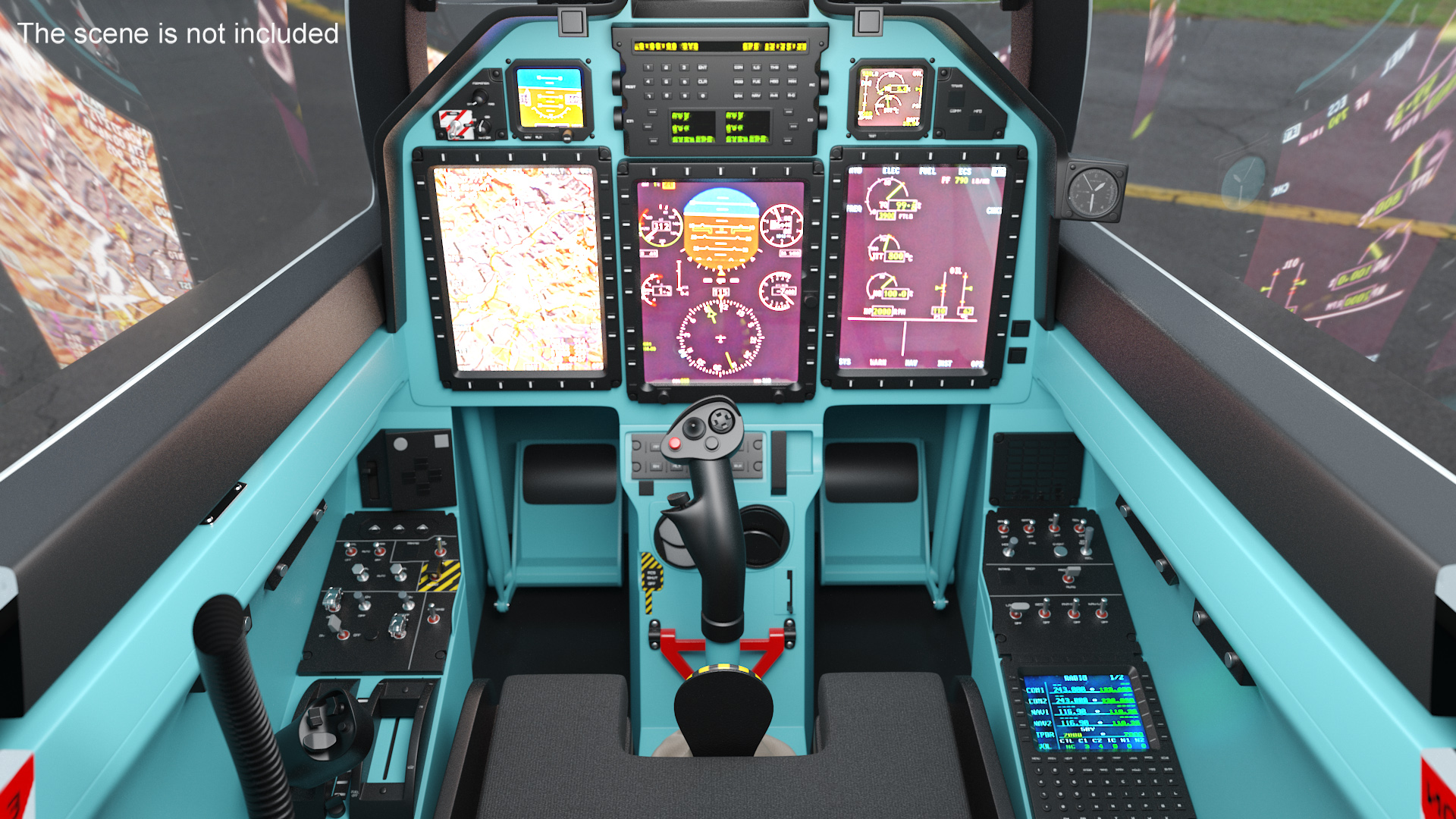 3D Training Aircraft Pilatus PC-21 Grey