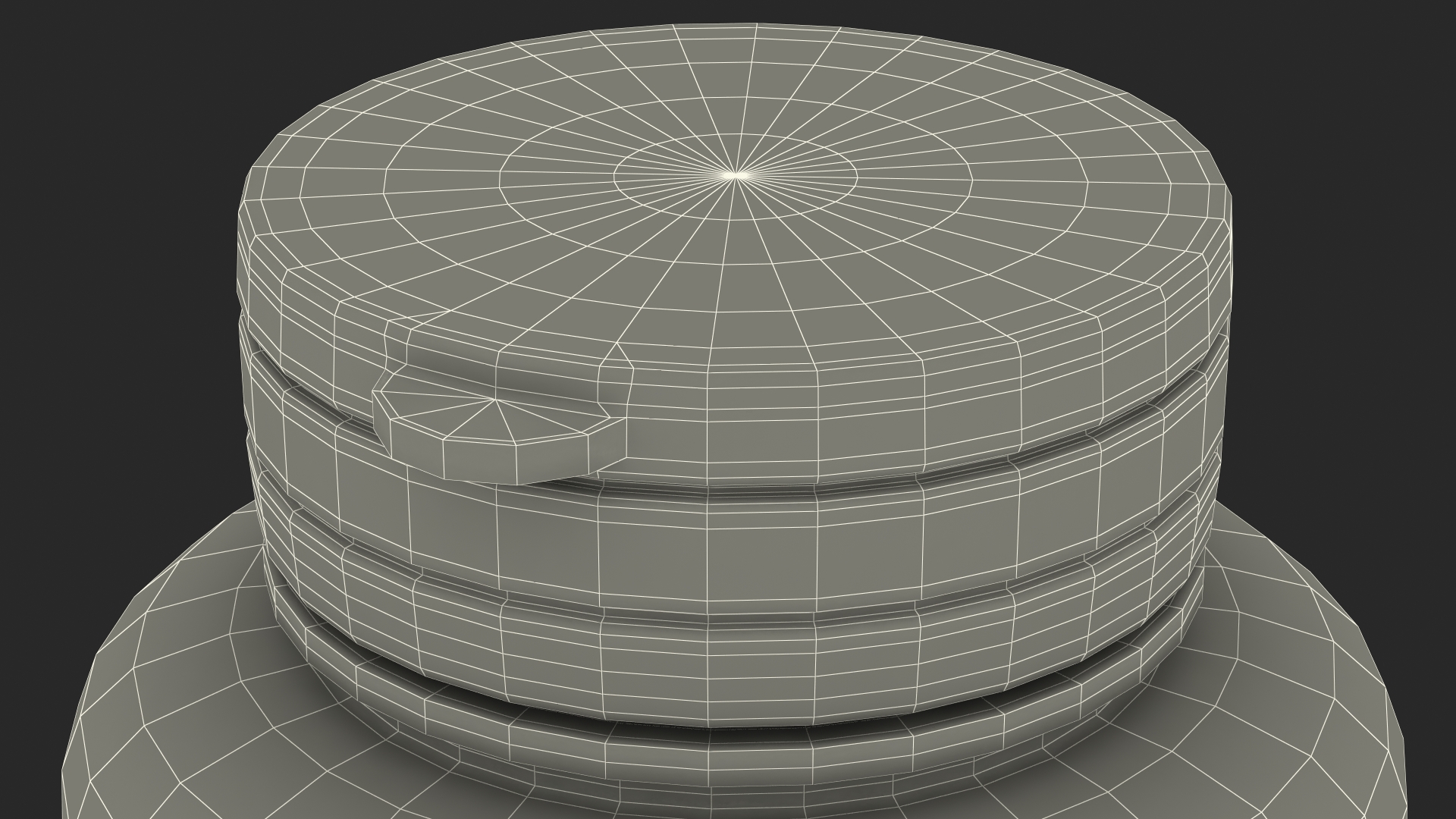 3D Dandelian Root Jar model
