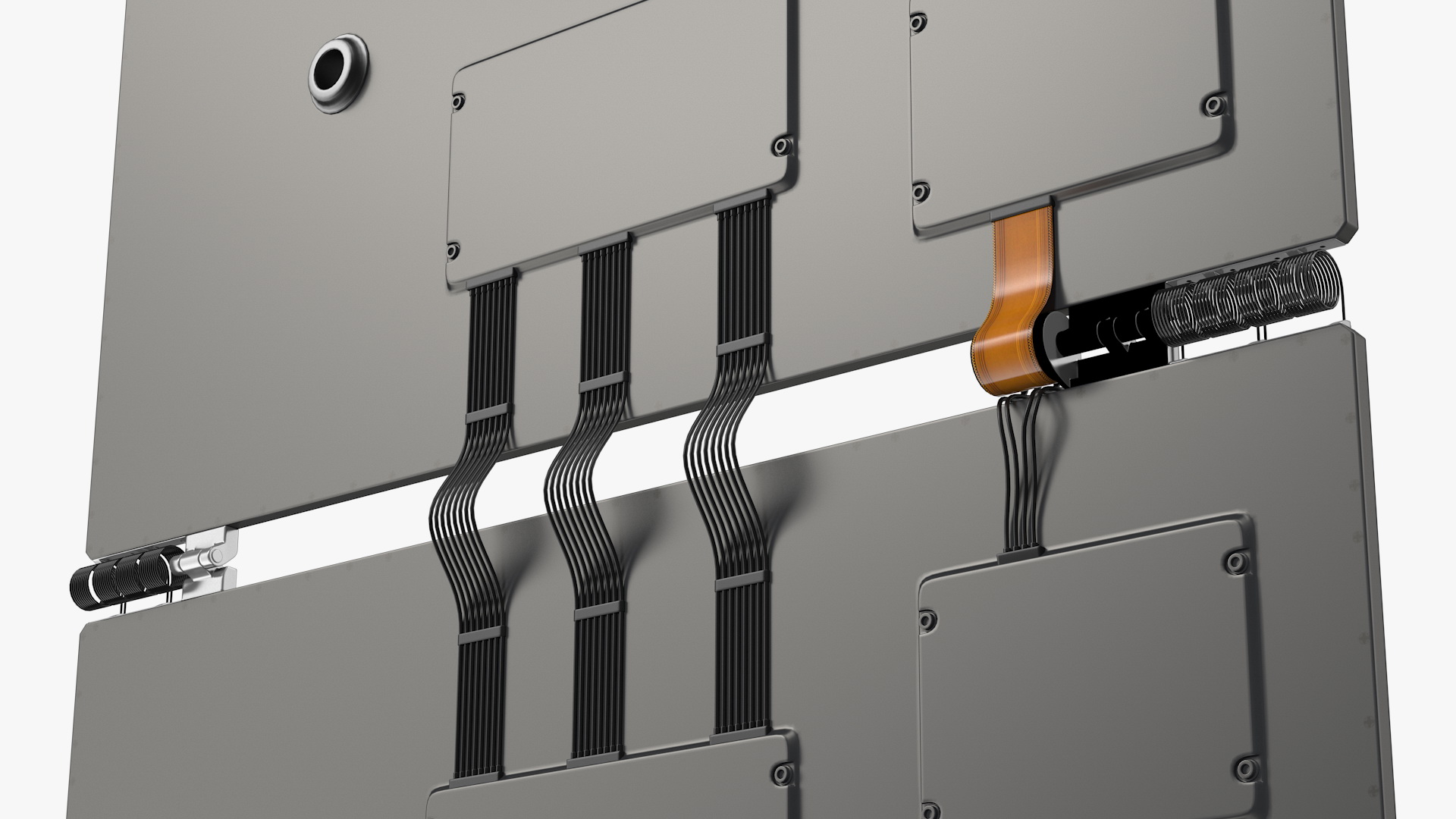 3D Solar Panels on Spacecraft