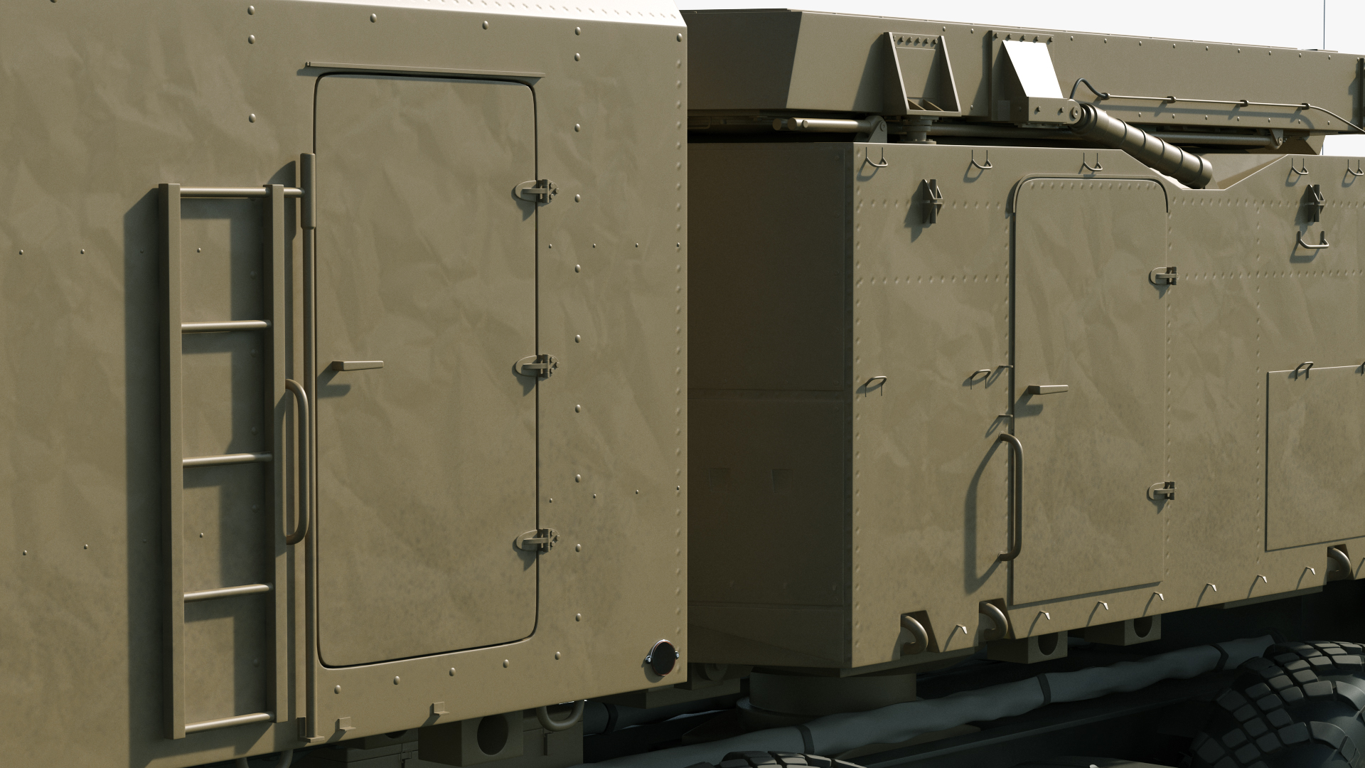 Desert Flap Lid B S300 Missile Guidance Radar Rigged 3D