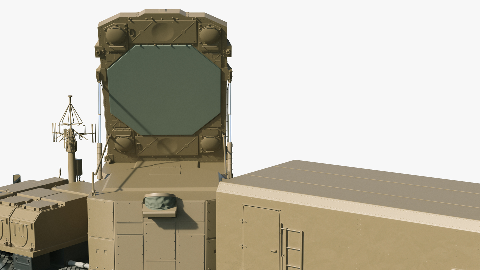 Desert Flap Lid B S300 Missile Guidance Radar Rigged 3D