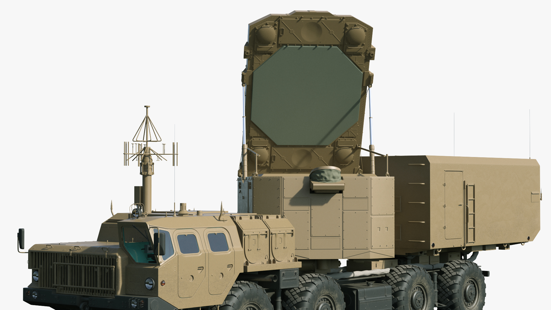 Desert Flap Lid B S300 Missile Guidance Radar Rigged 3D