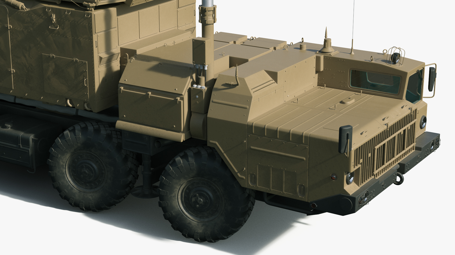 Desert Flap Lid B S300 Missile Guidance Radar Rigged 3D