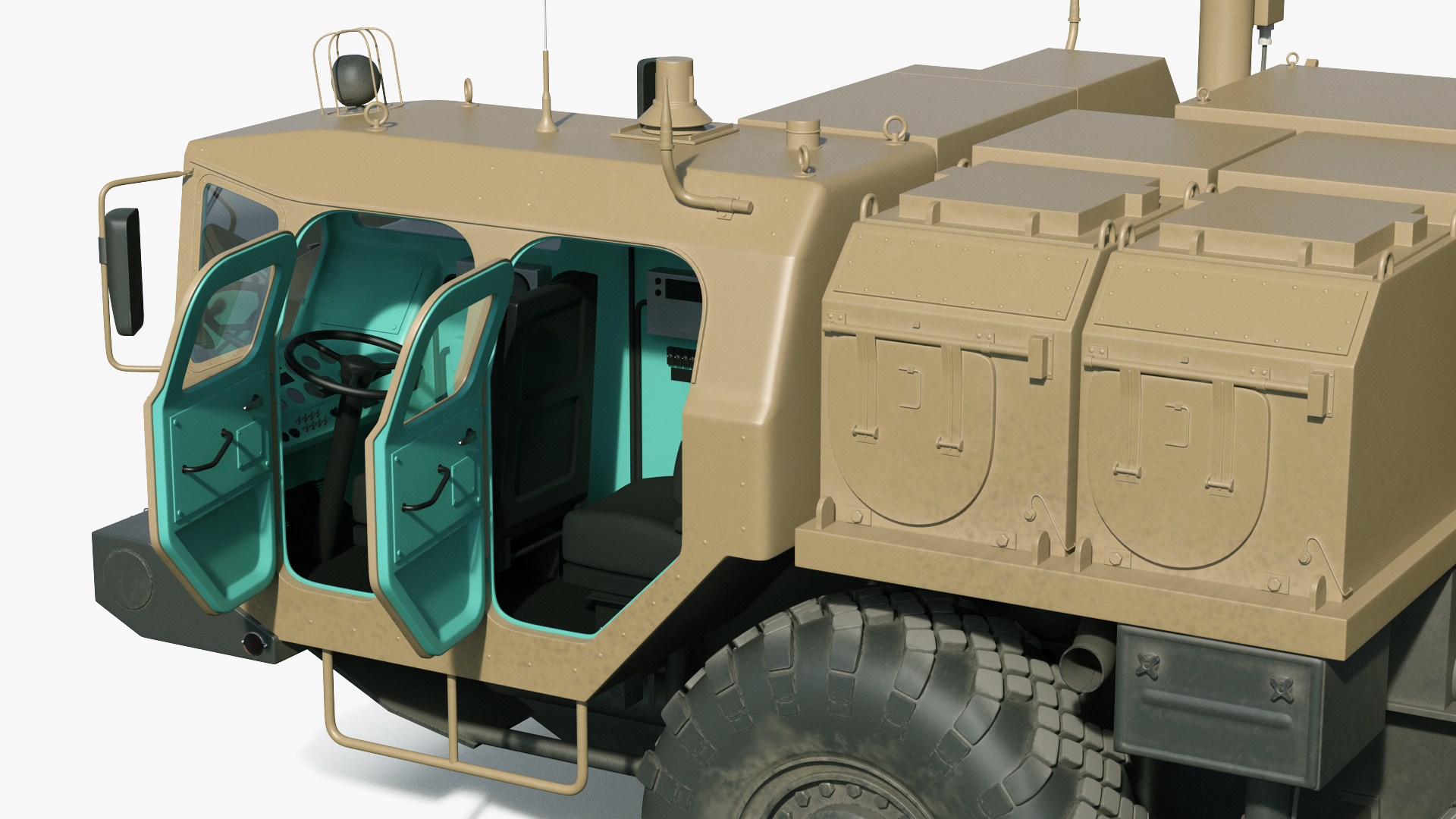Desert Flap Lid B S300 Missile Guidance Radar Rigged 3D