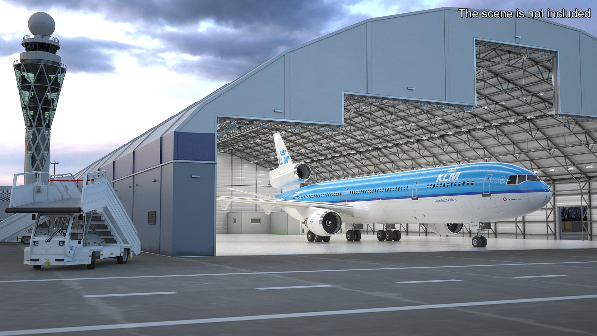 KLM McDonnell Douglas MD-11 3D