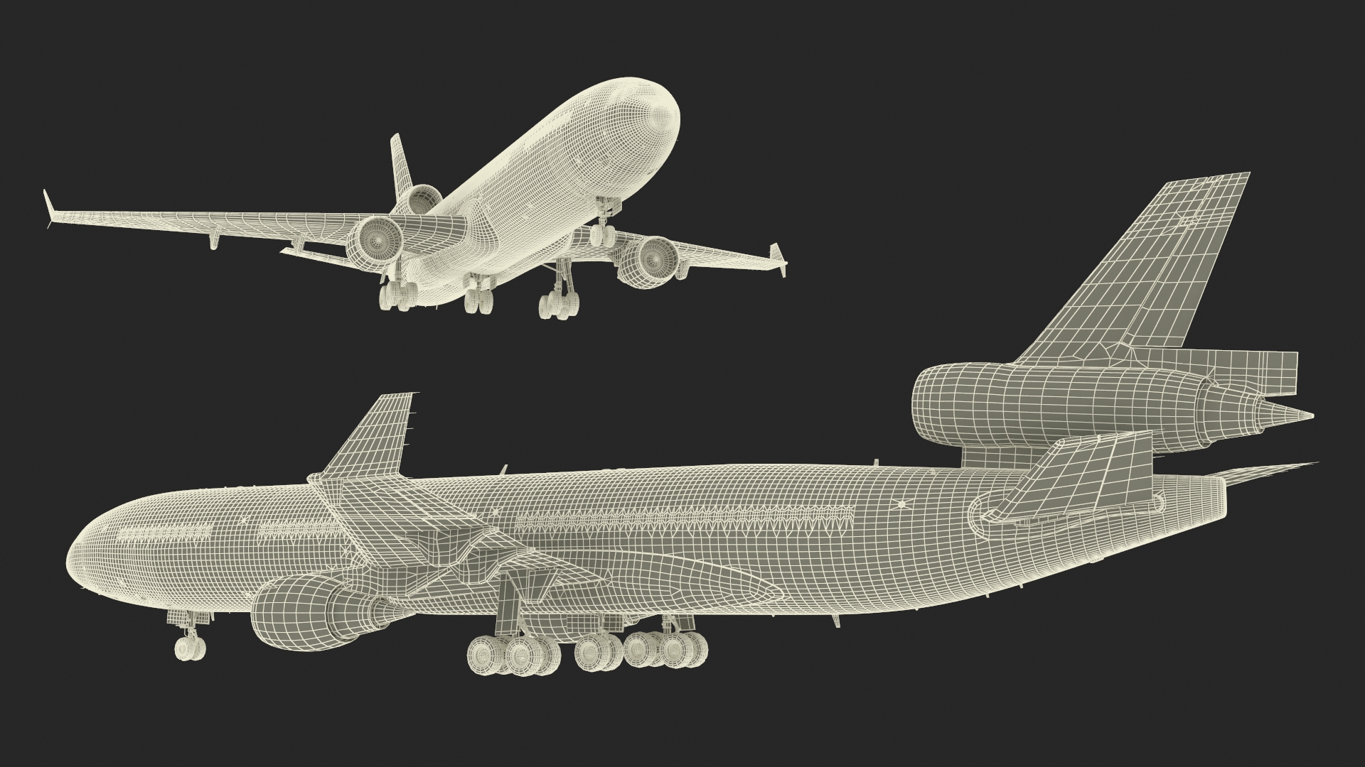 KLM McDonnell Douglas MD-11 3D