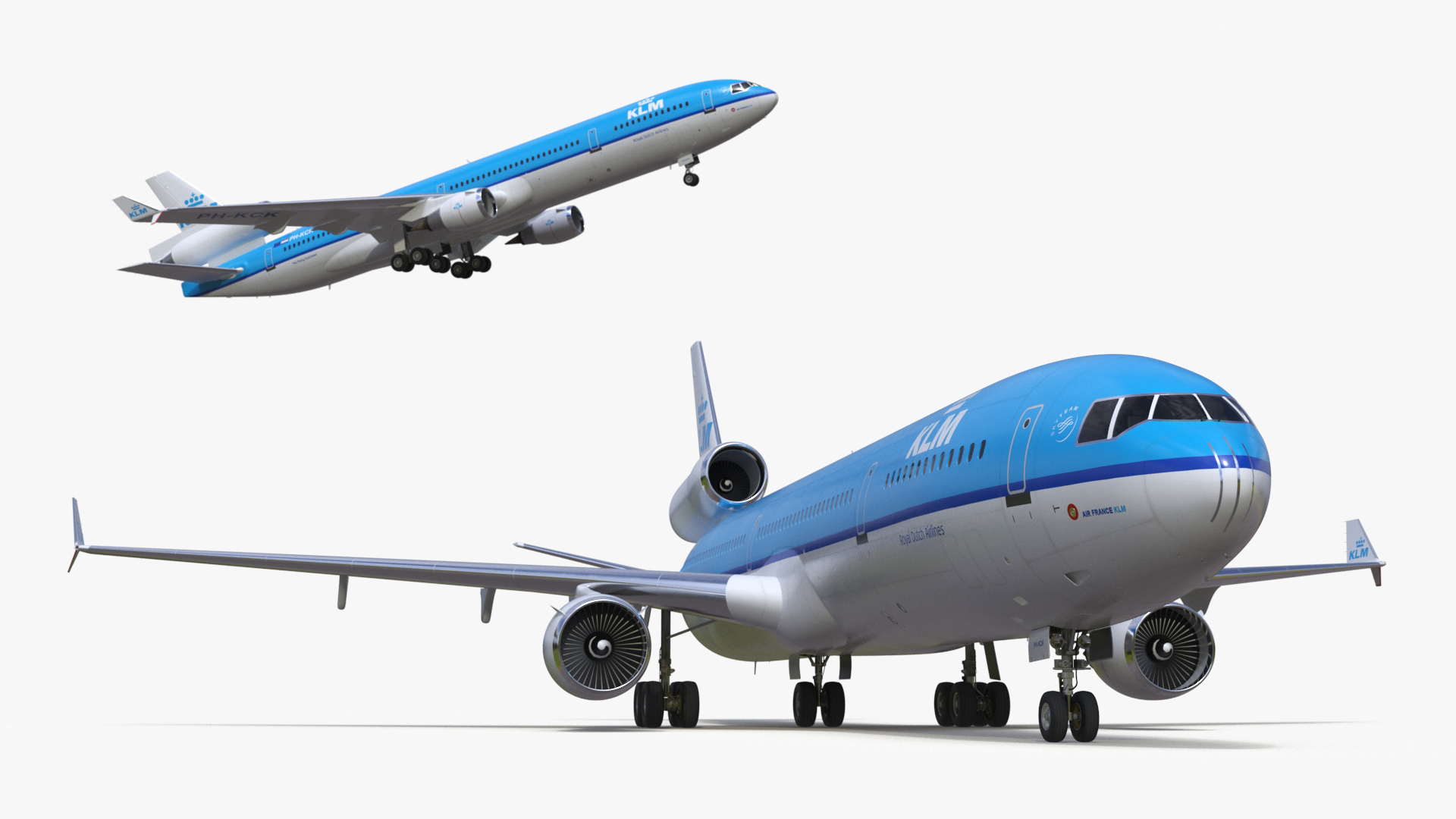 KLM McDonnell Douglas MD-11 3D