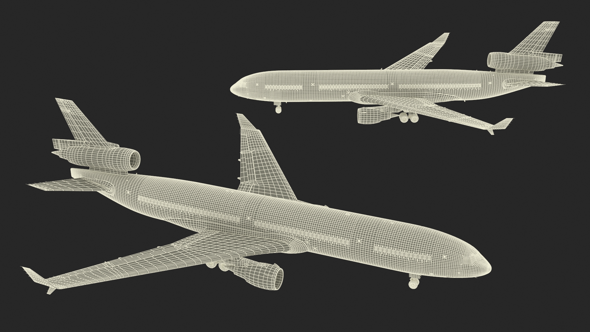 KLM McDonnell Douglas MD-11 3D
