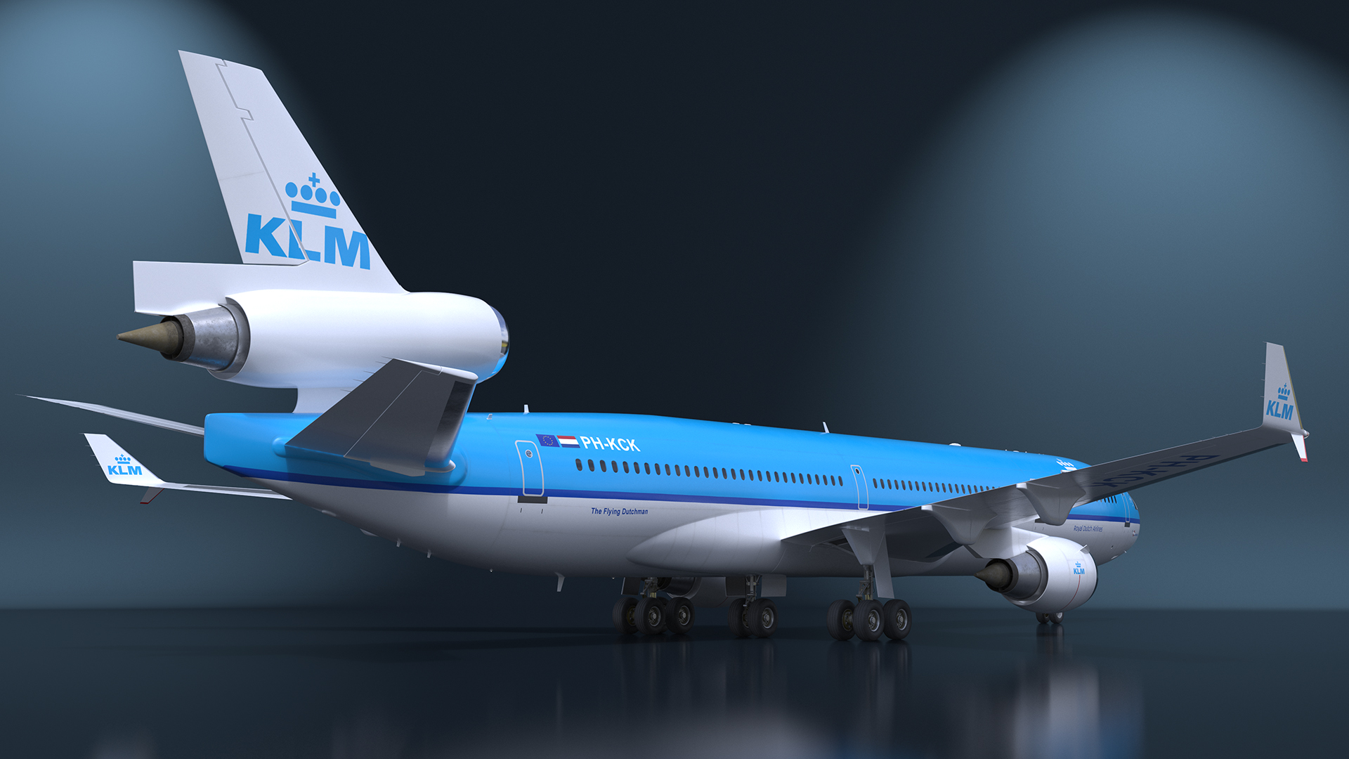 KLM McDonnell Douglas MD-11 3D