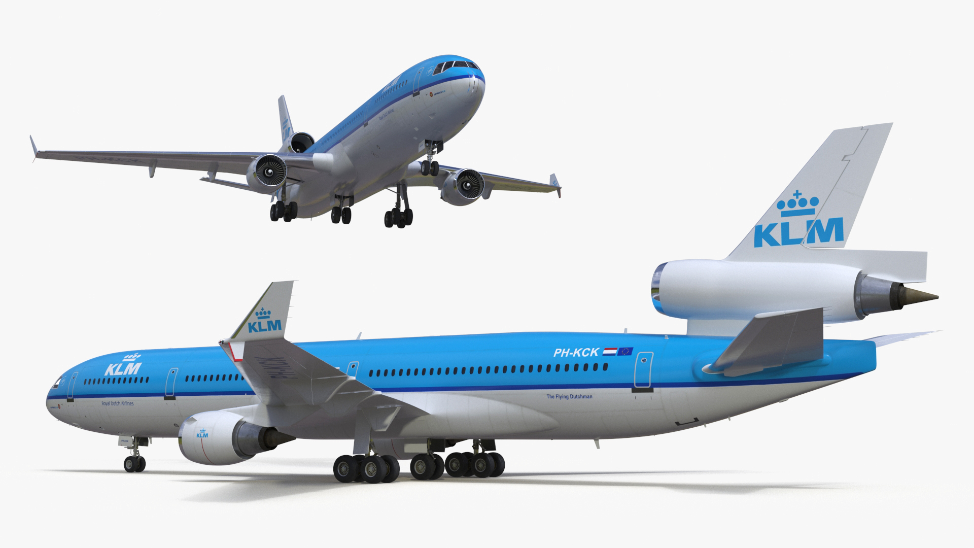 KLM McDonnell Douglas MD-11 3D