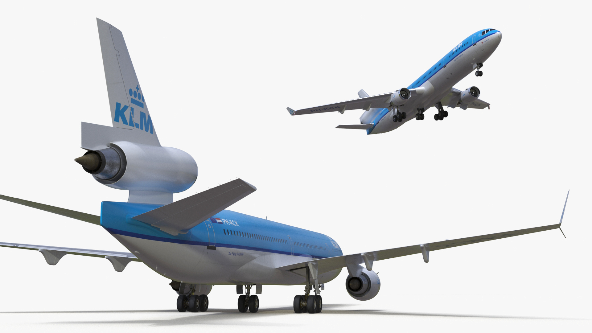 KLM McDonnell Douglas MD-11 3D