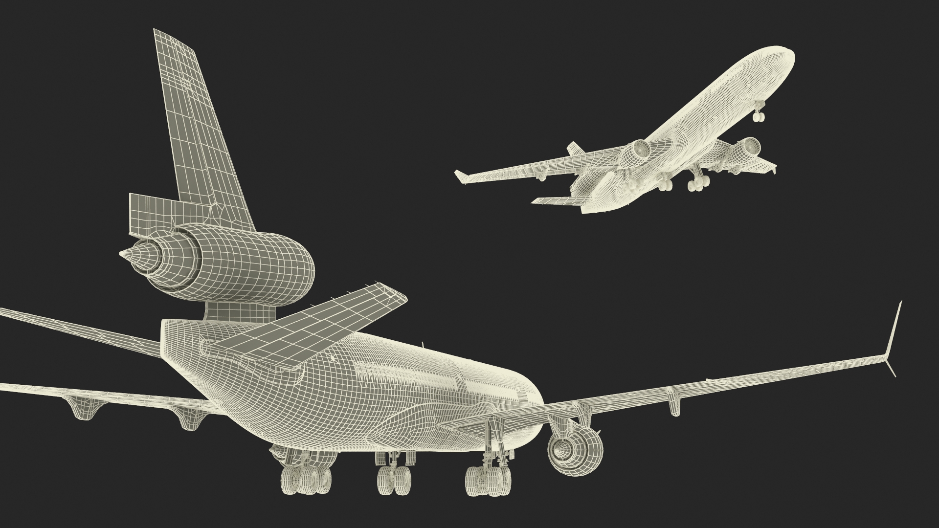 KLM McDonnell Douglas MD-11 3D