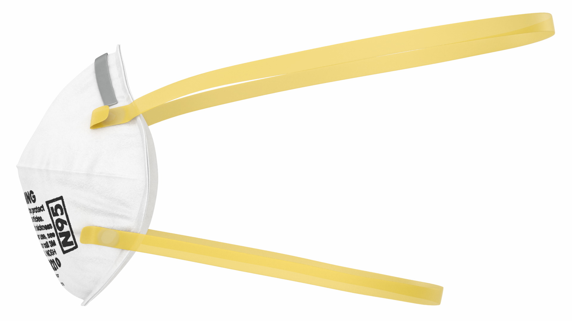 Particulate Respirator 3M 8210 N95 3D model