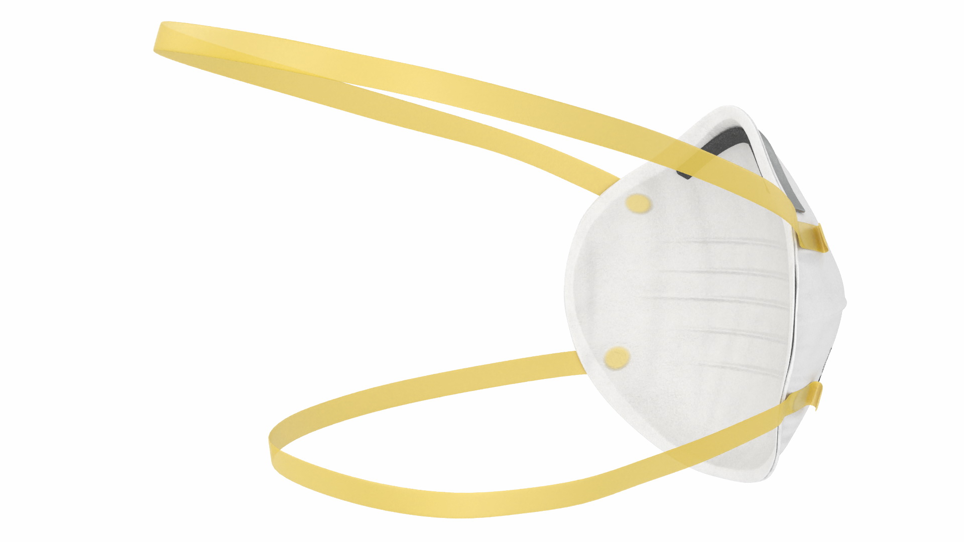 Particulate Respirator 3M 8210 N95 3D model