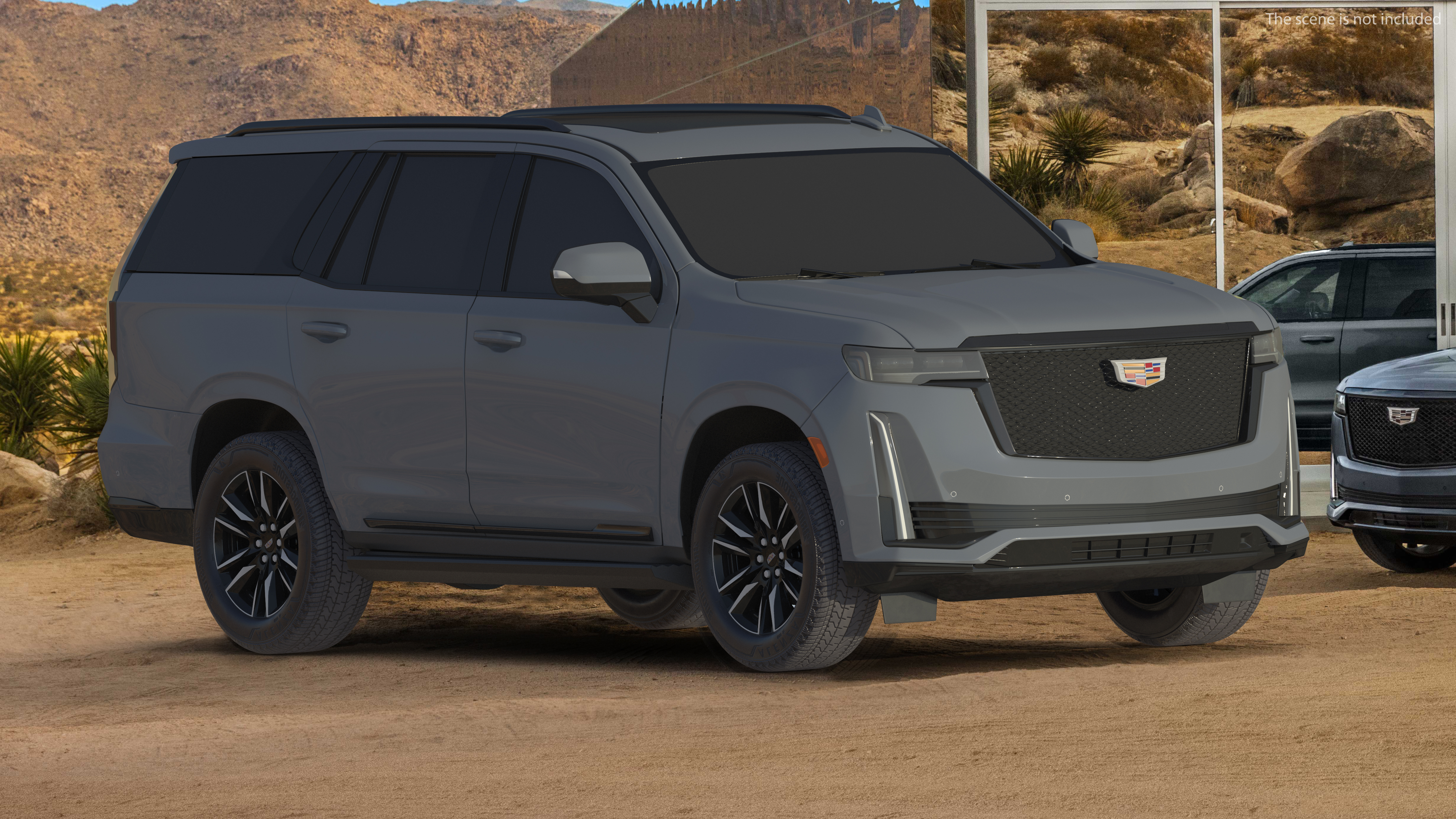 3D Cadillac Escalade 2021 Exterior Only