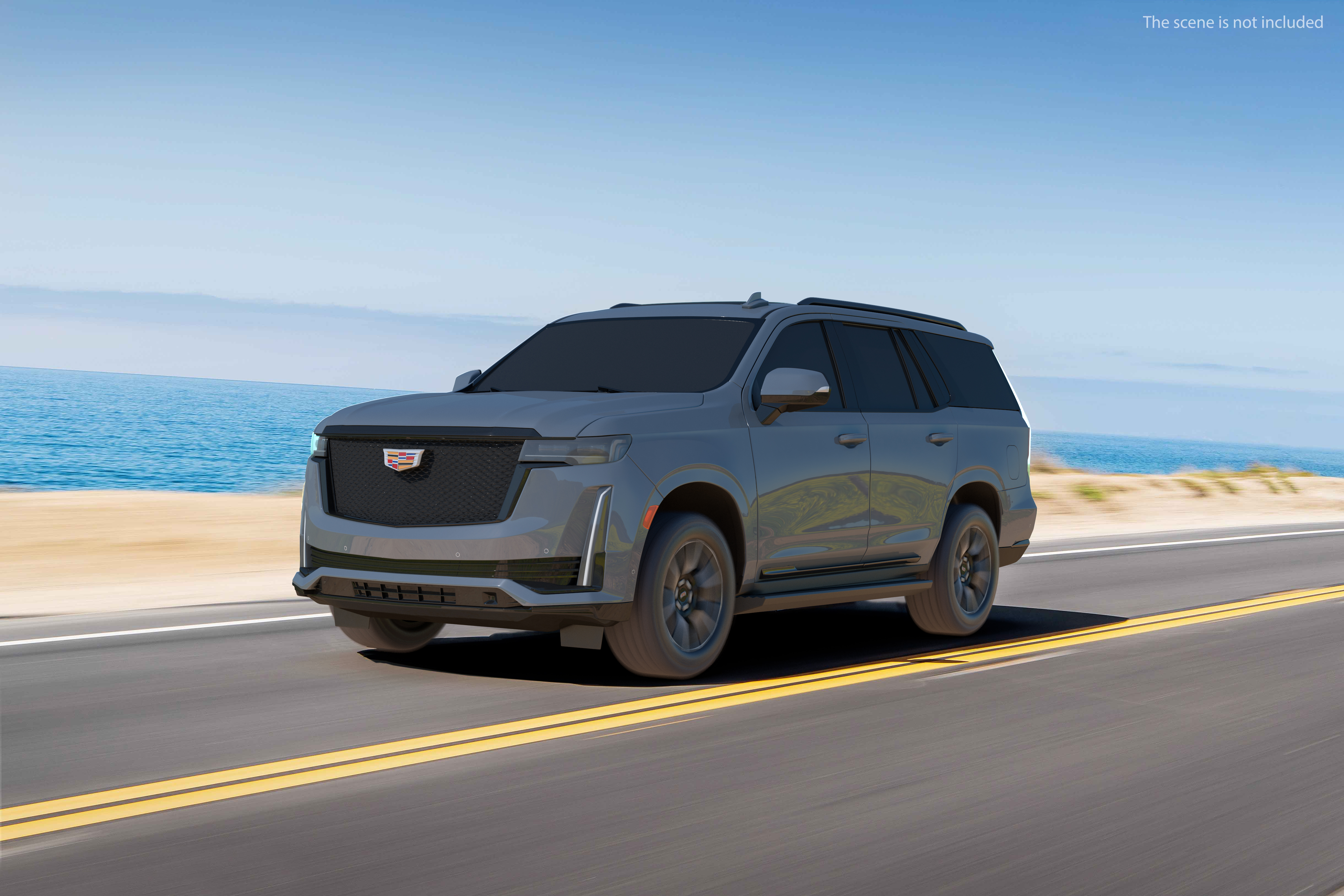 3D Cadillac Escalade 2021 Exterior Only