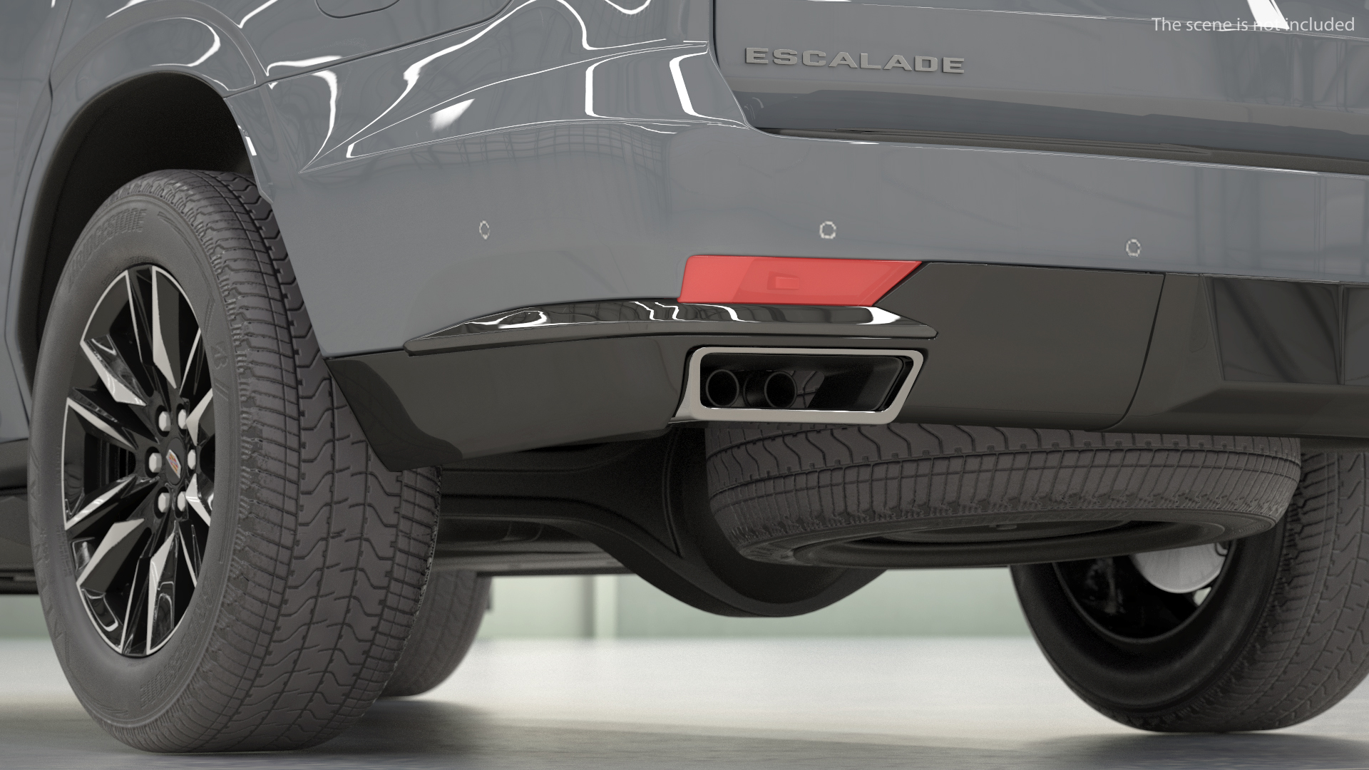 3D Cadillac Escalade 2021 Exterior Only
