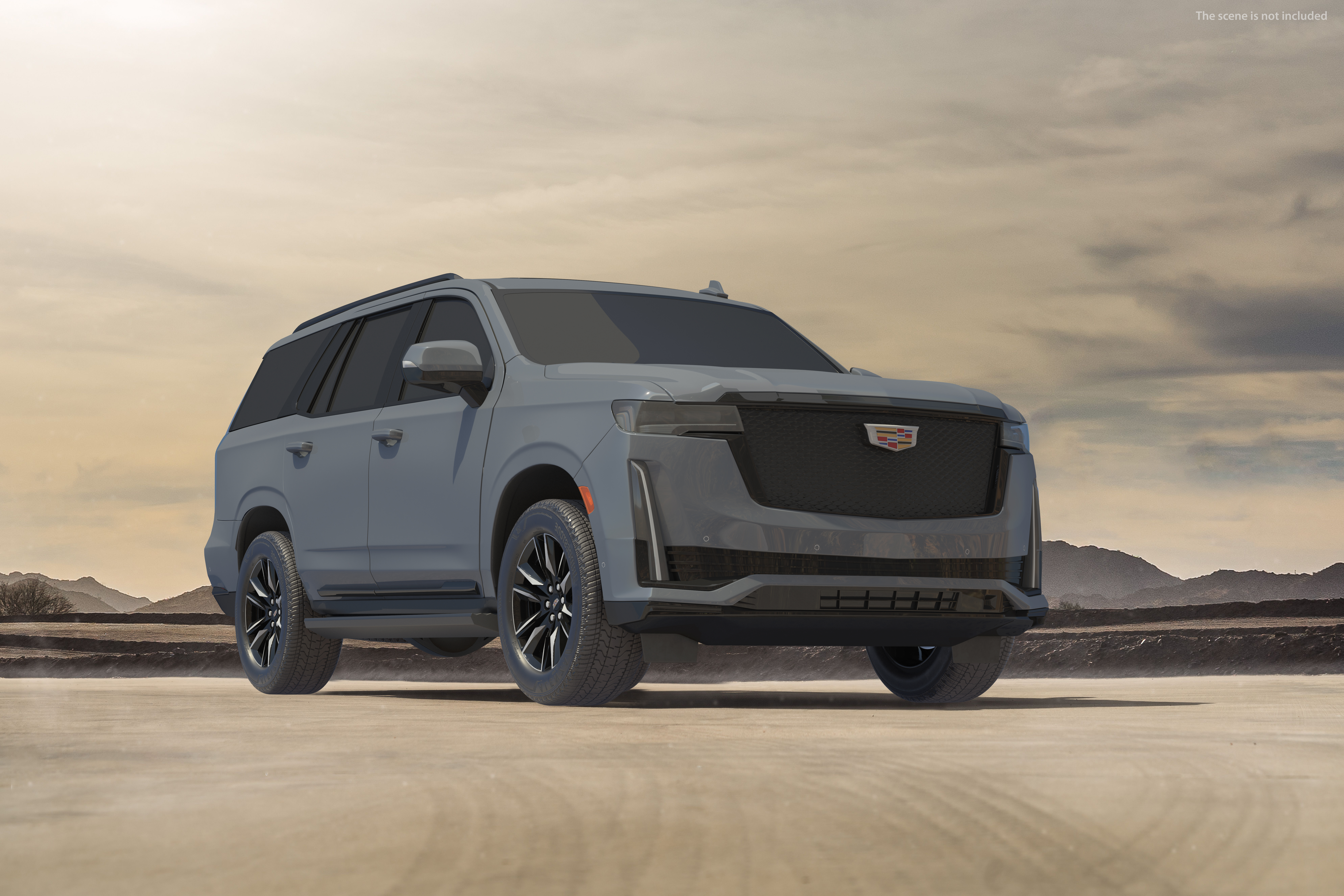 3D Cadillac Escalade 2021 Exterior Only