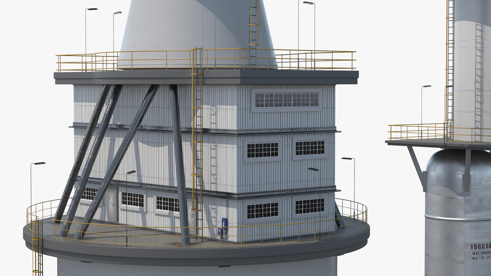 3D Catalytic Cracking Unit model
