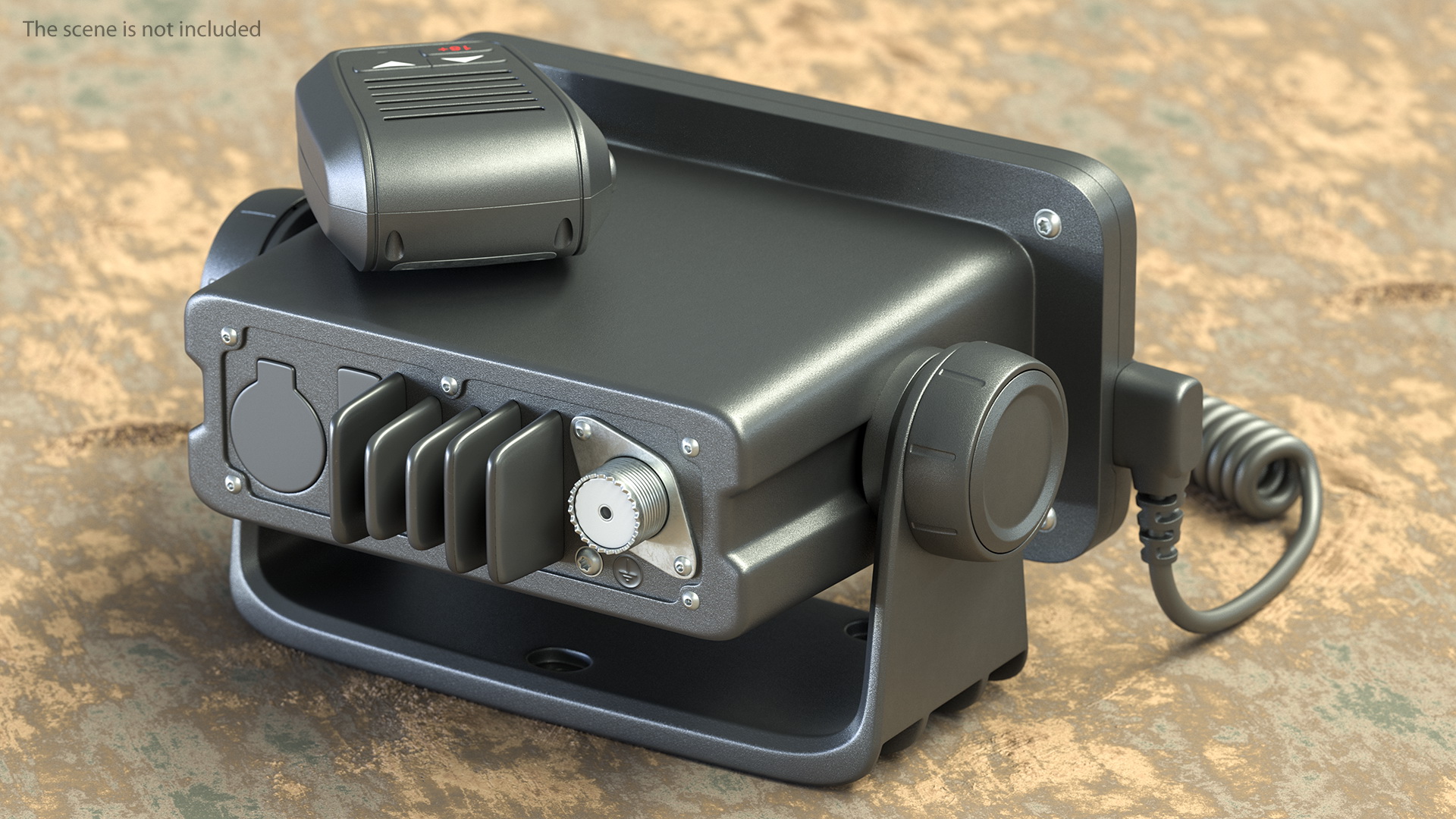 VHF Marine Base Radio Station 3D model