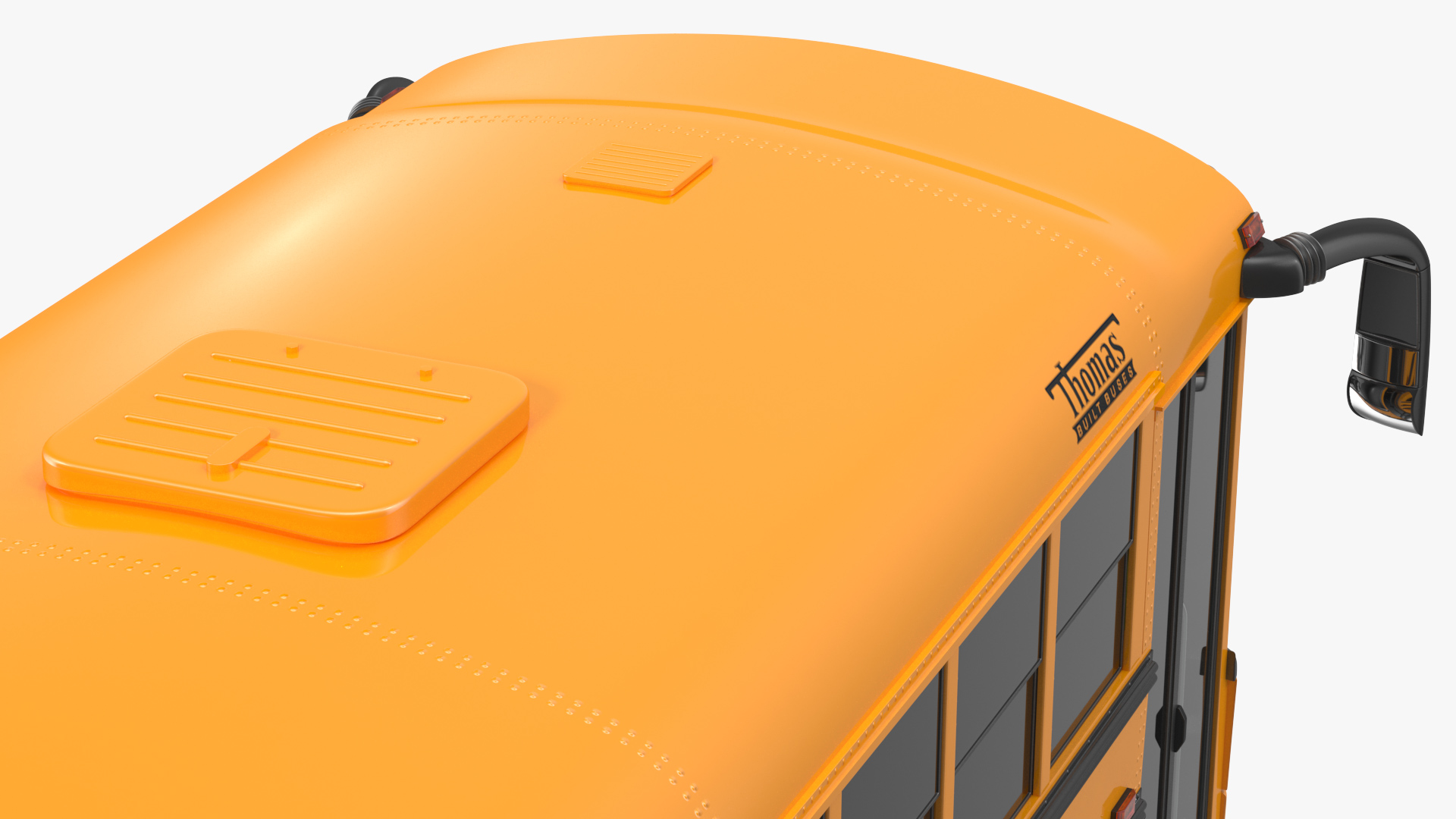 3D Thomas Saf T Liner School Bus Exterior Only model