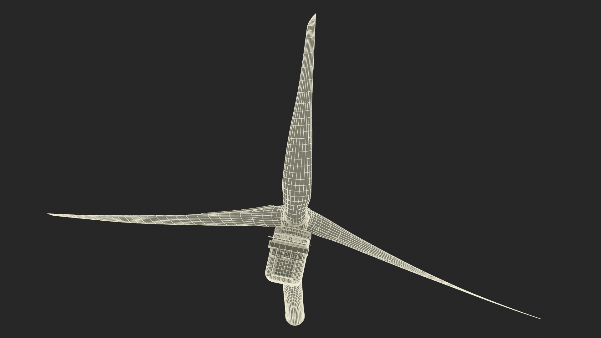 3D Offshore Wind Turbine