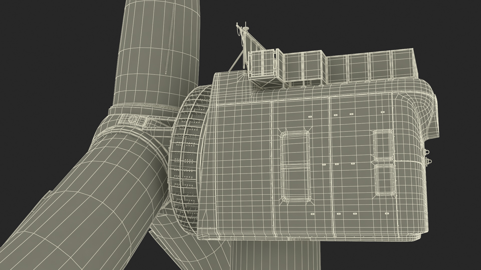 3D Offshore Wind Turbine