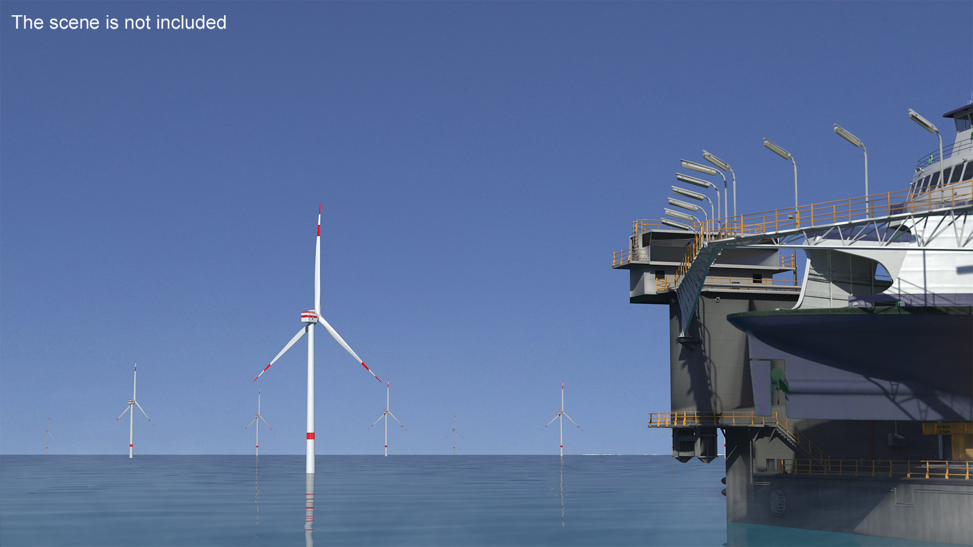 3D Offshore Wind Turbine