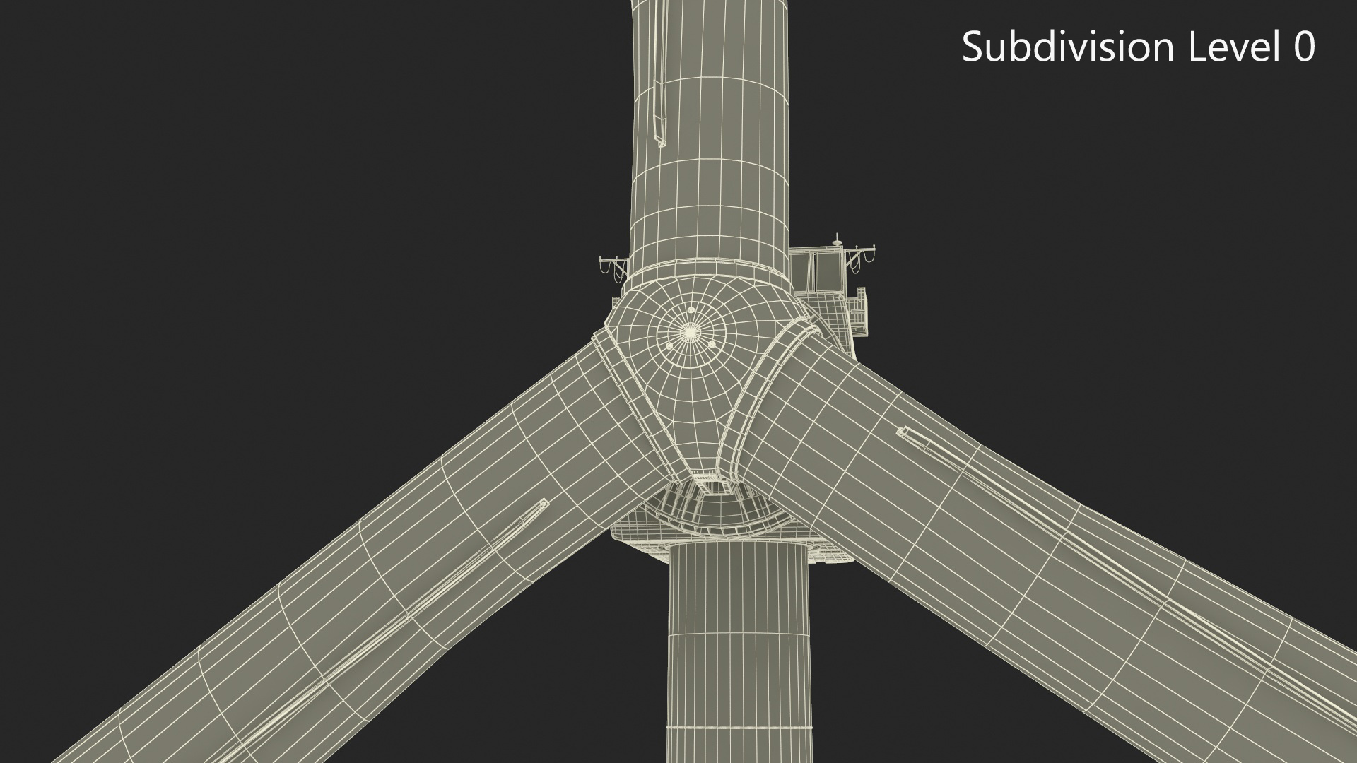 3D Offshore Wind Turbine