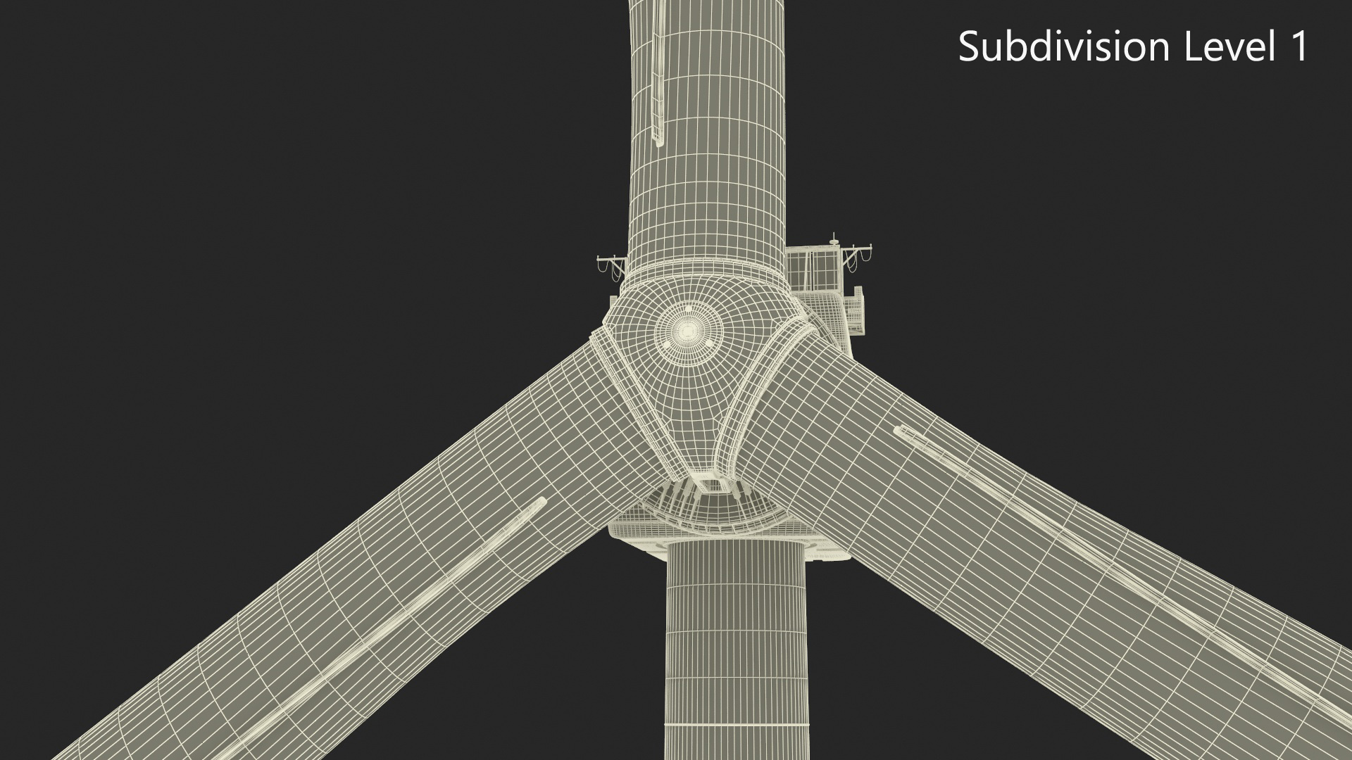3D Offshore Wind Turbine